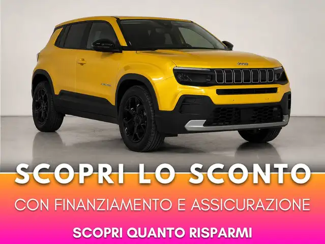 2024 Jeep Avenger in Yellow for sale