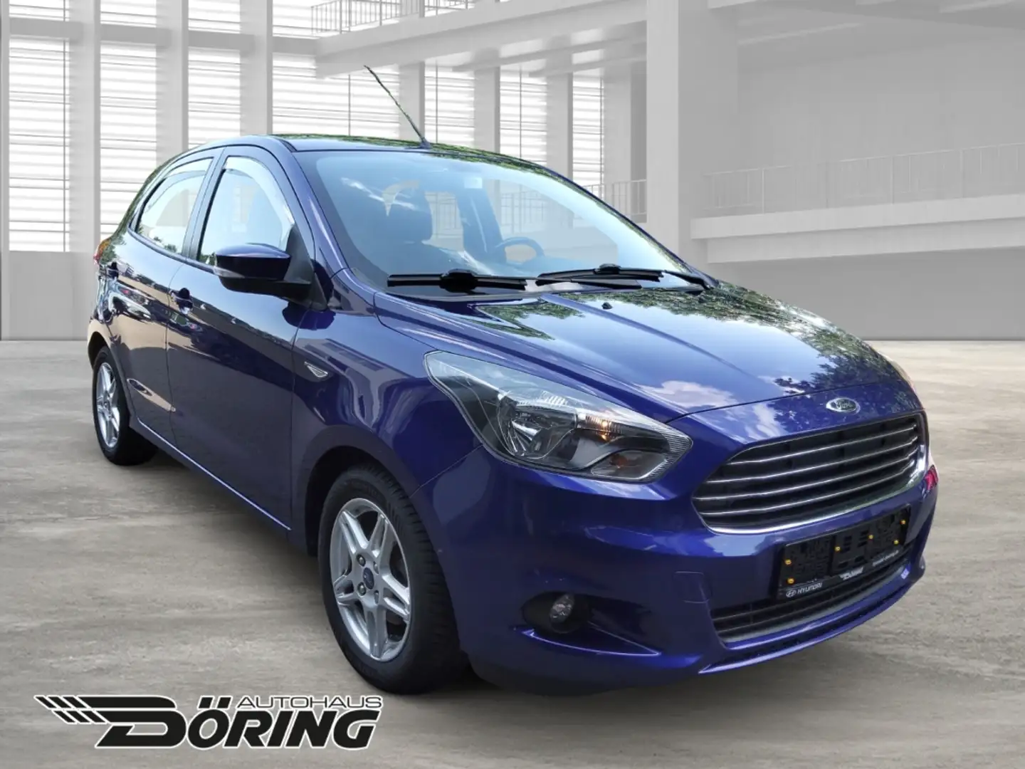 Ford Ka/Ka+ + Cool & Sound 1.2 Ti-VCT Einparkhilfe &Sitzheizun plava - 2