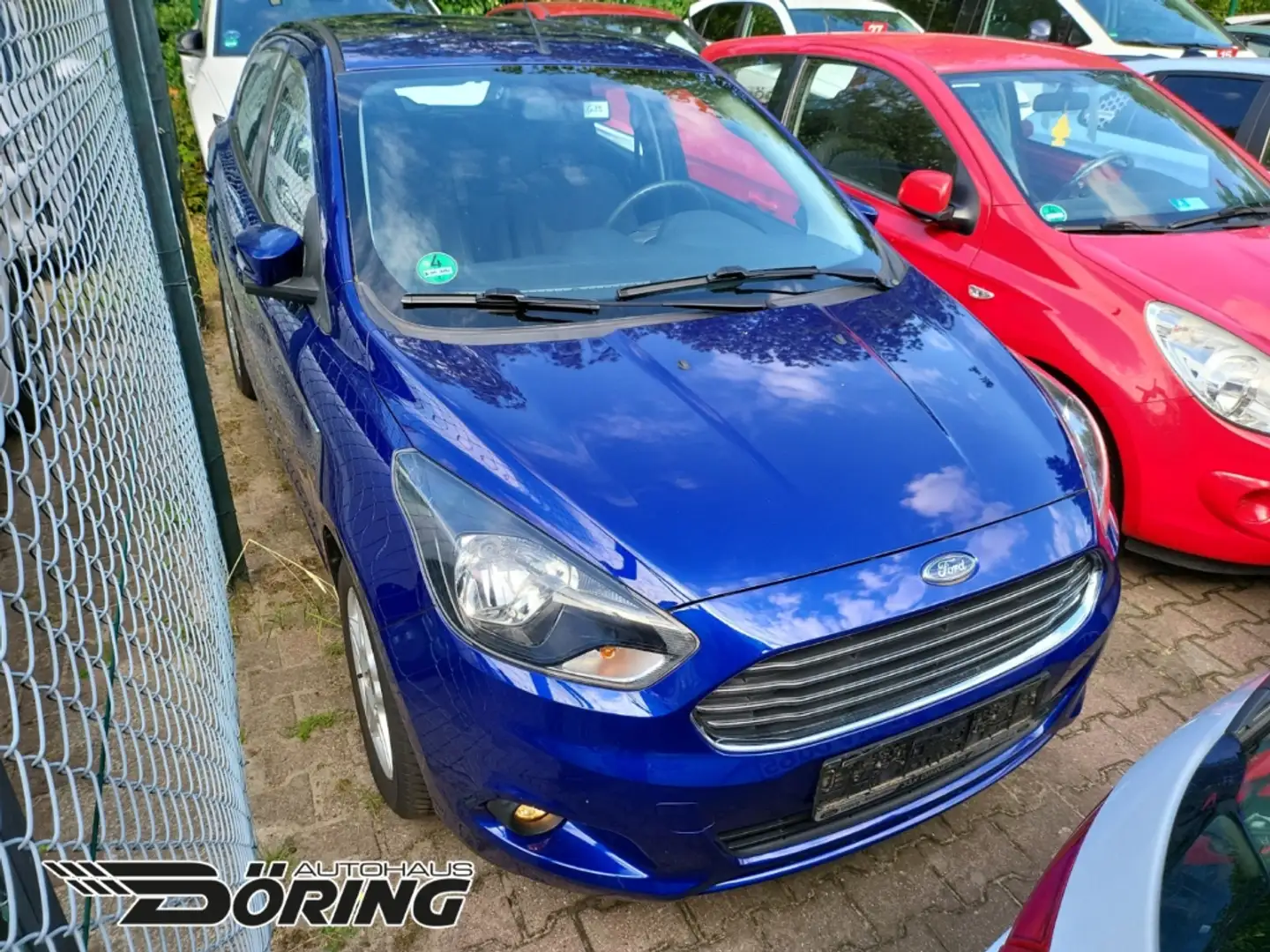 Ford Ka/Ka+ + Cool & Sound 1.2 Ti-VCT Einparkhilfe &Sitzheizun Blauw - 2