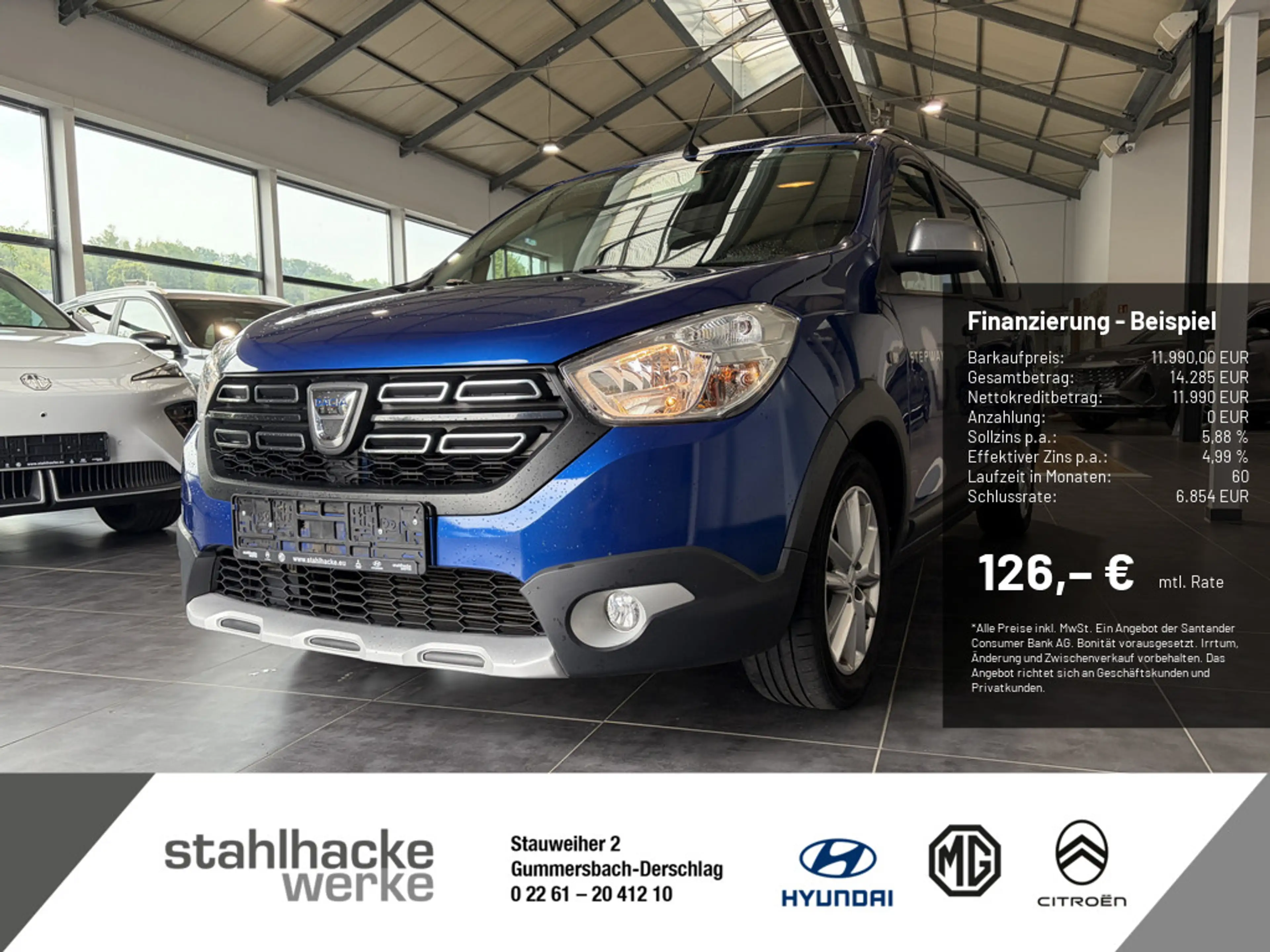 Dacia Lodgy 1.3 Stepway KLIMA PDC SHZ NAVI FACELIFT