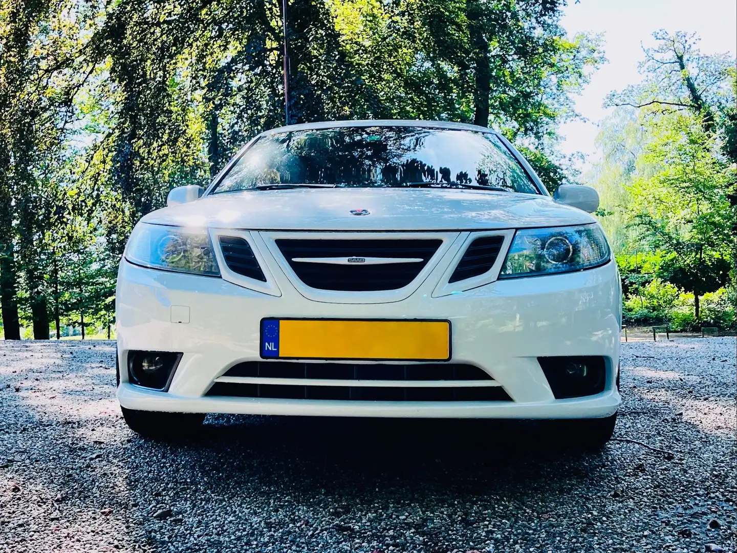 Saab 9-3 9-3 1.9 TiD Hirsch Performance MT6 Tuning Bílá - 2