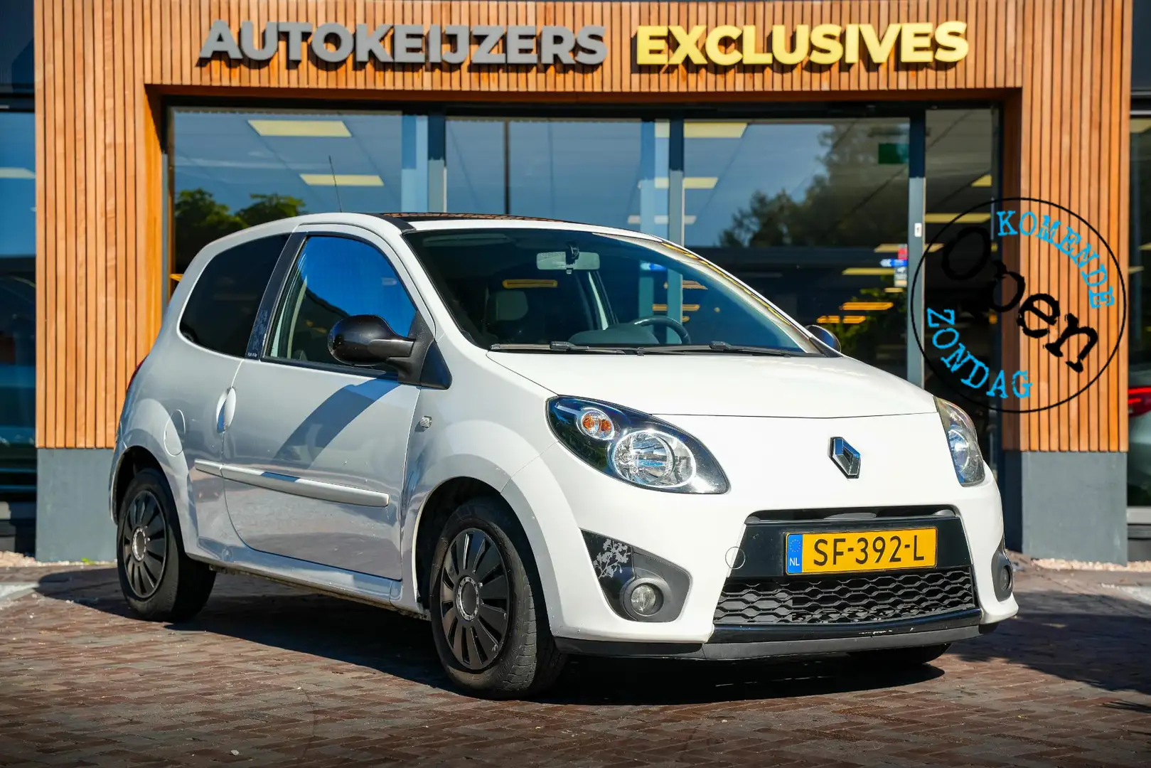 Renault Twingo 1.2-16V Dynamique Panoramadak Airco Electrische ra Wit - 1