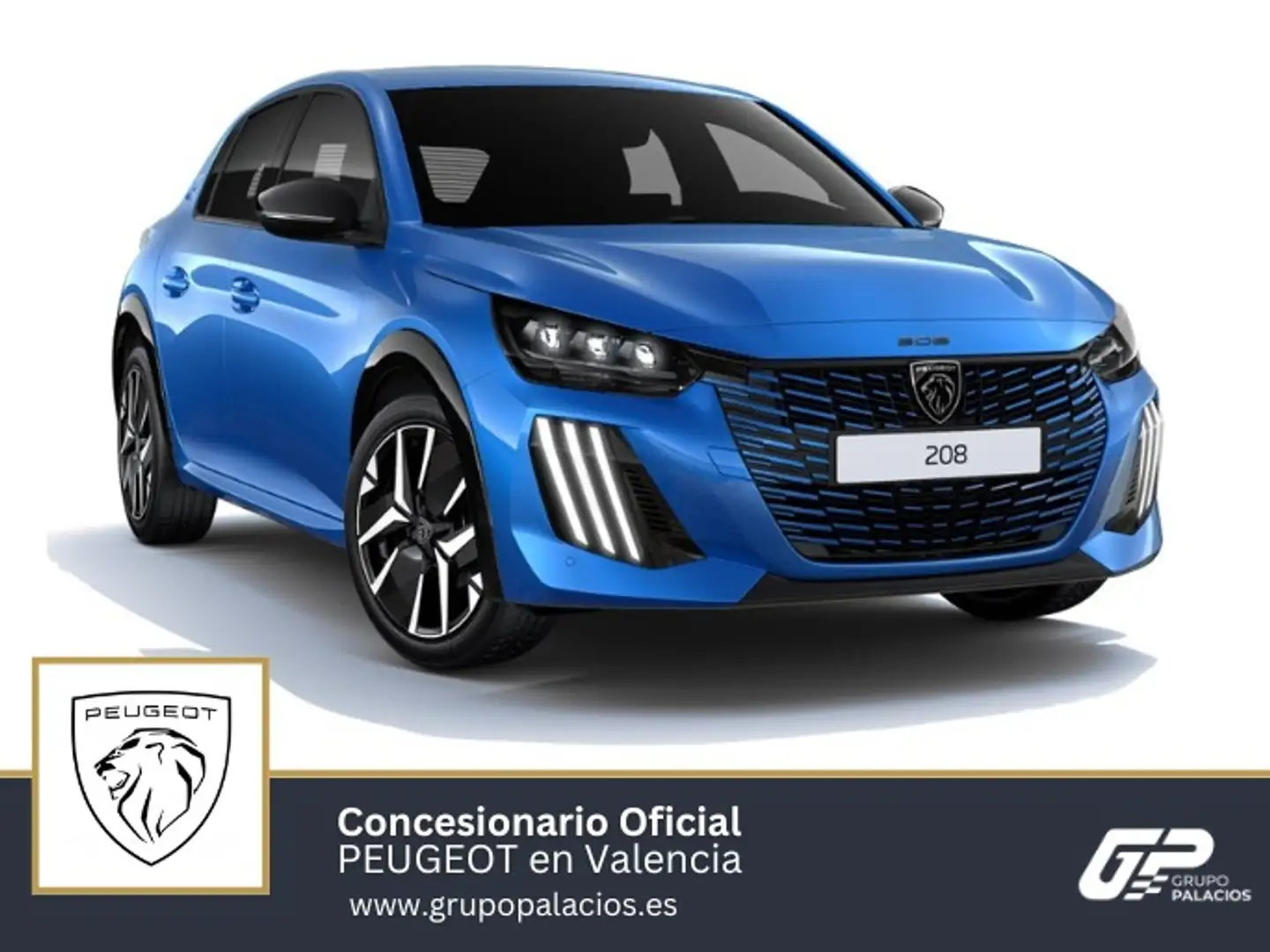 Peugeot 208 1.2 Puretech S&S GT EAT8 130 Azul - 1