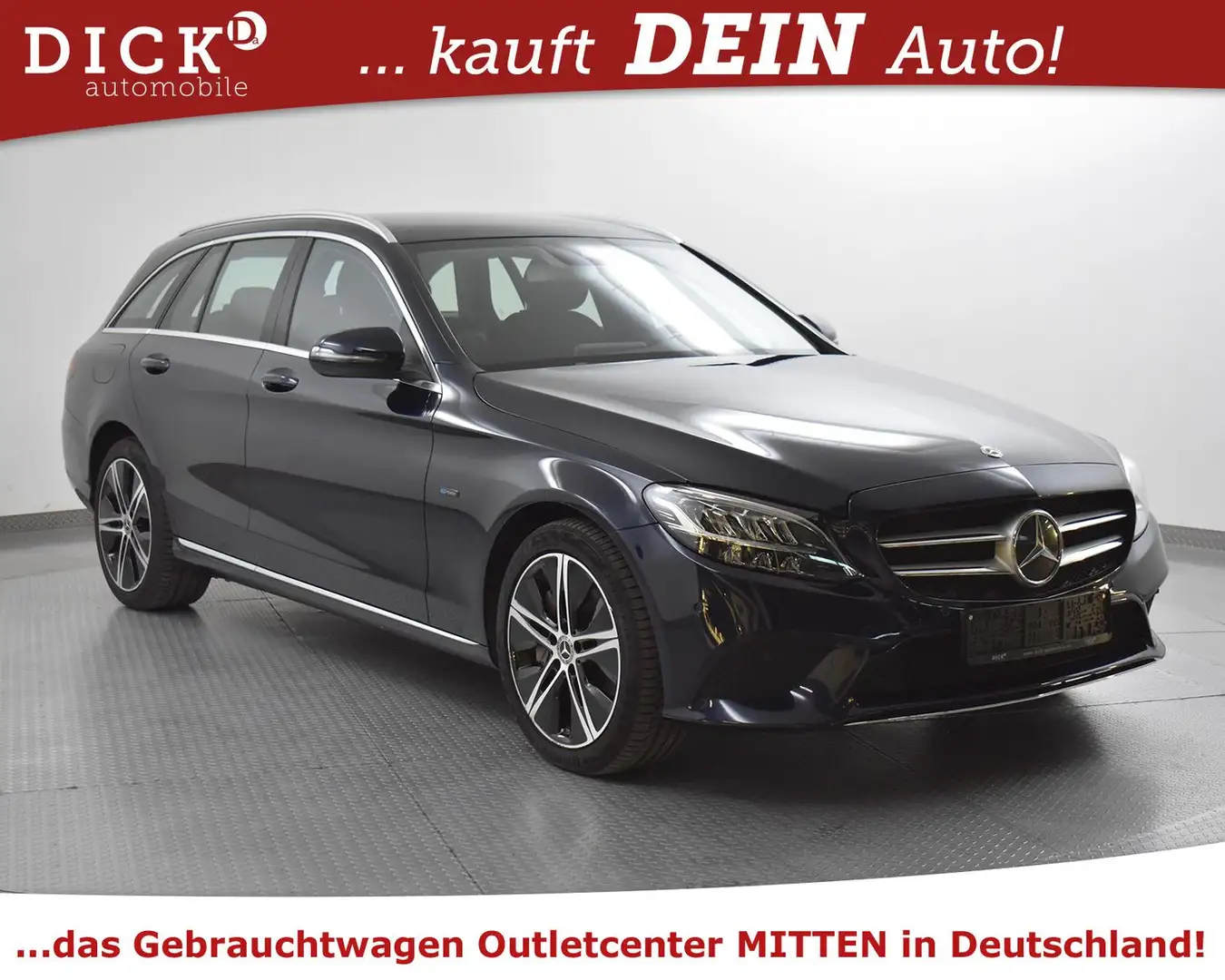 Mercedes-Benz C 300 de T Avantg STANDZ+SHZ+NAVI+LED+KAM+ACC+18" Blau - 1