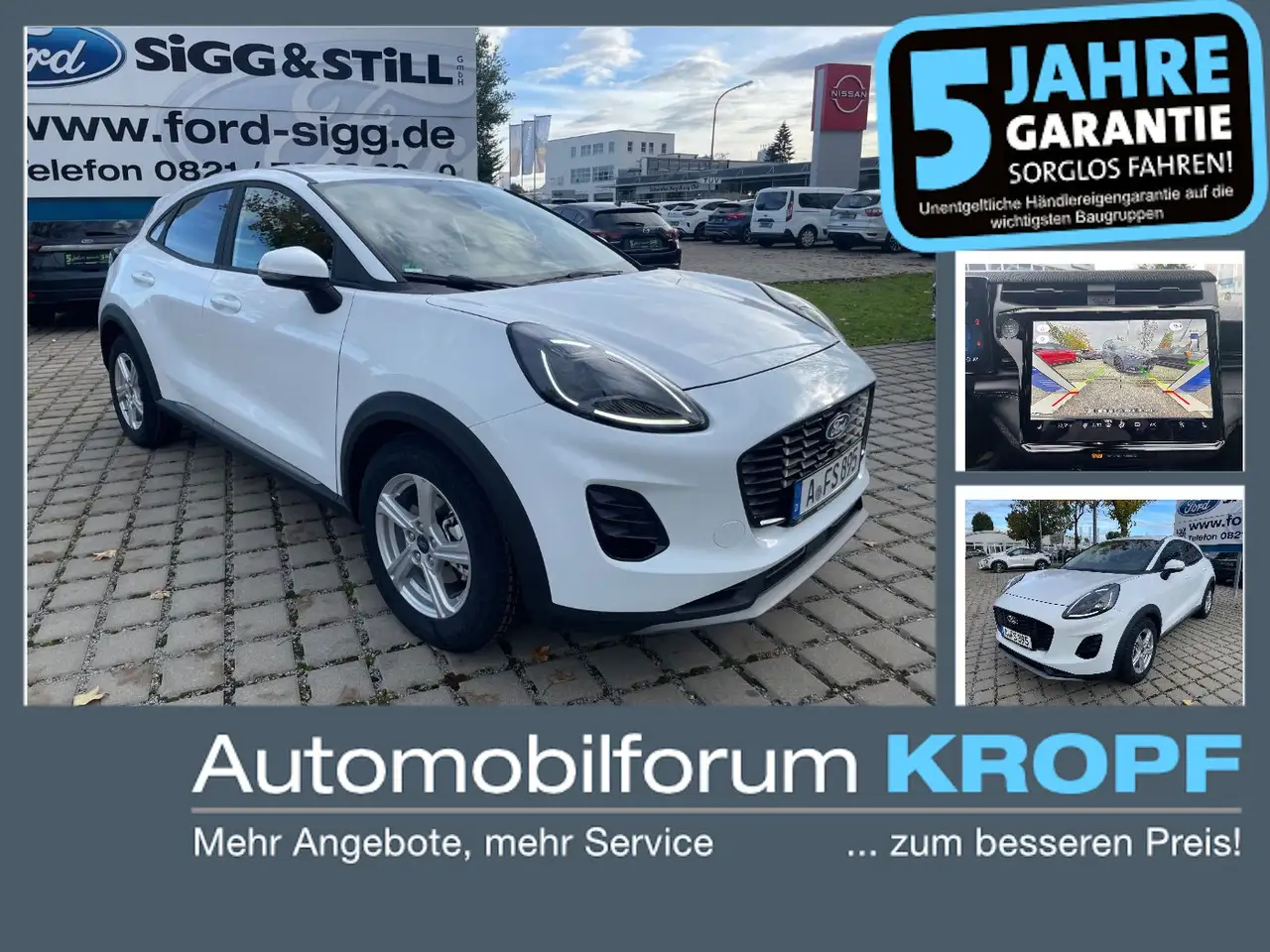 Ford Puma Titanium 1.0 NAVI*EL-KLAPPE*SHZ*CAM*PDC*LM17