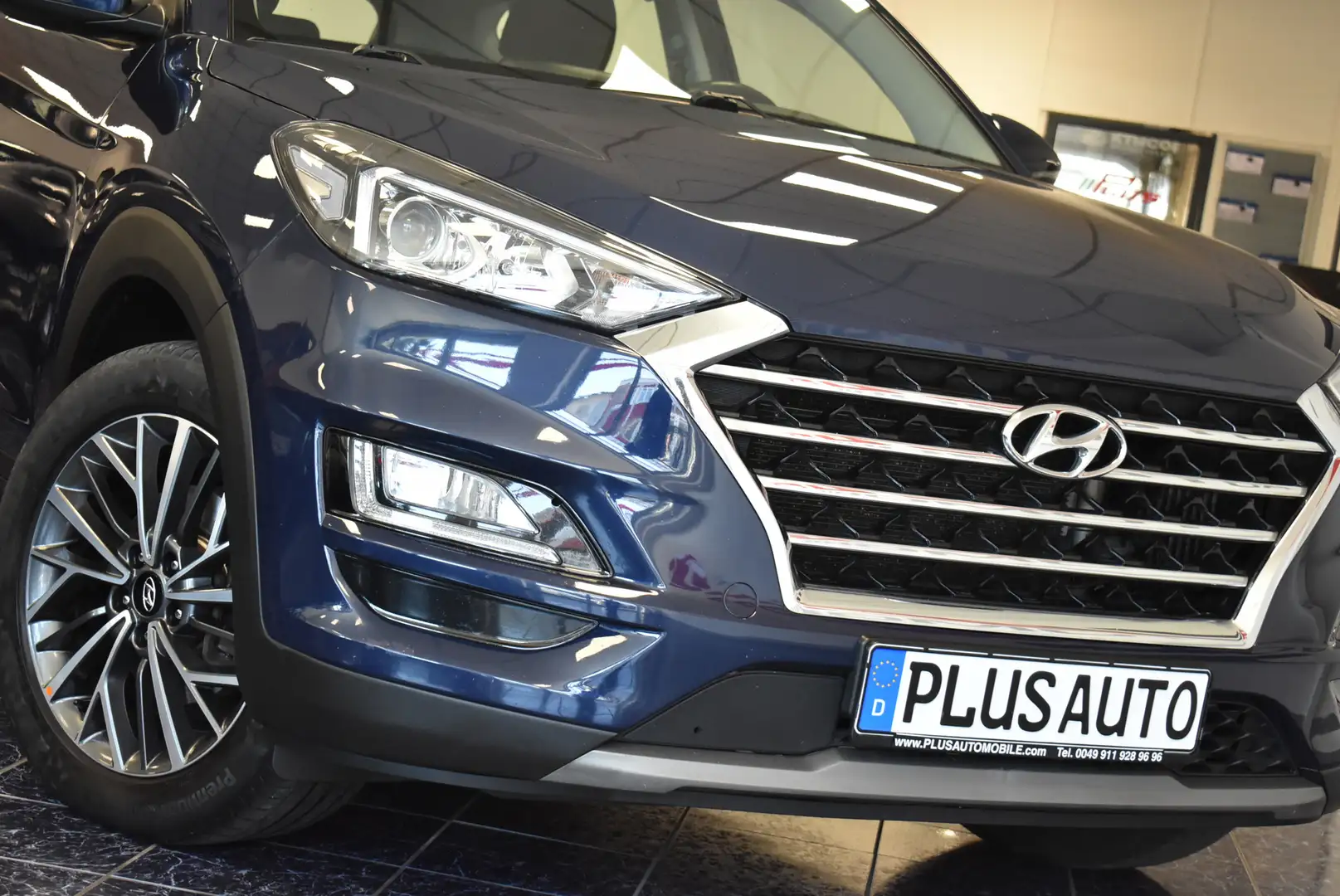 Hyundai TUCSON 1,6 GDi Advantage Aut ACC Navi Kamer AHK Blau - 1