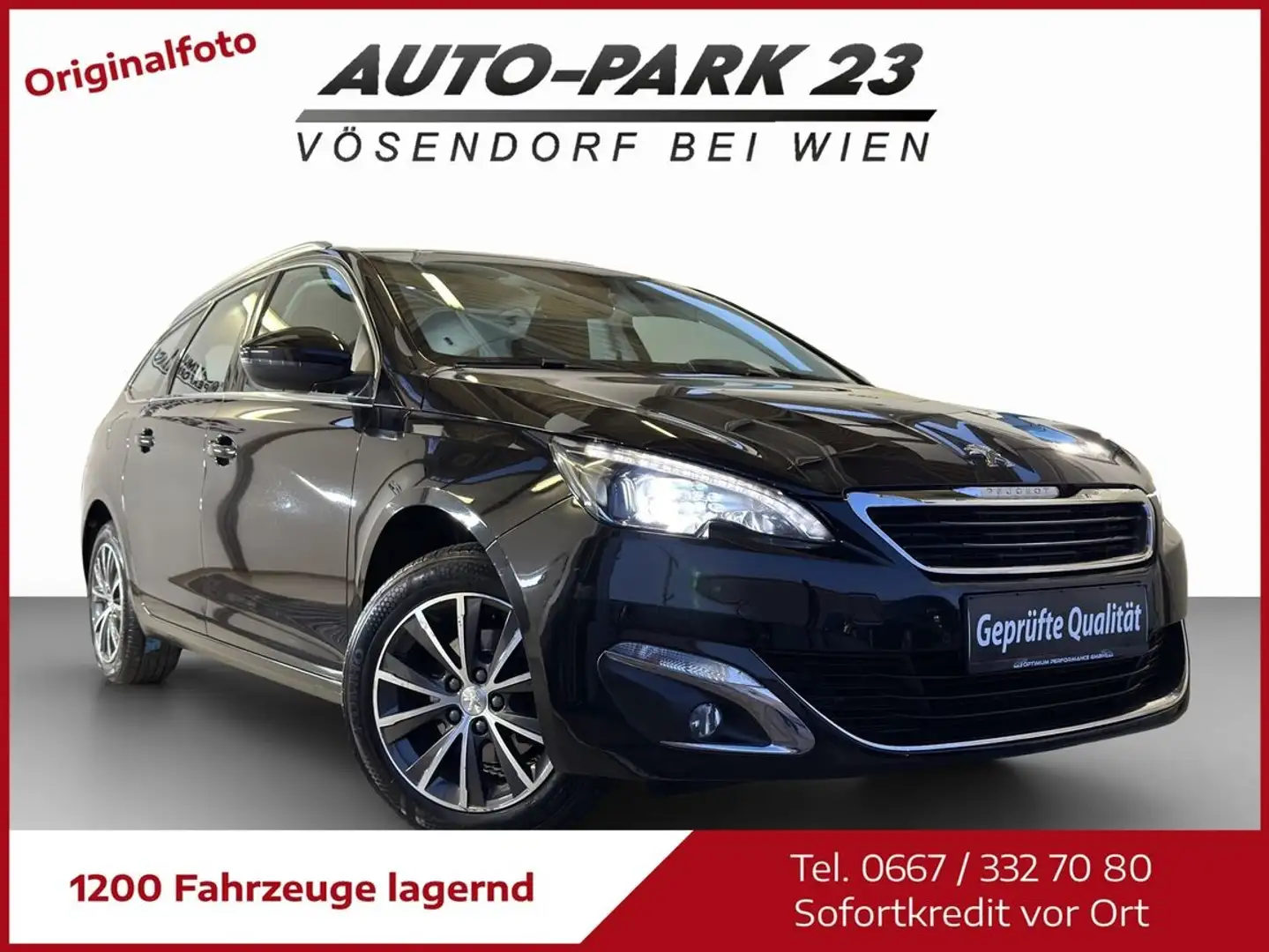Peugeot 308 SW**HDI**NAVI**RÜCKFAHRKAMERA**MOD2017 Schwarz - 1
