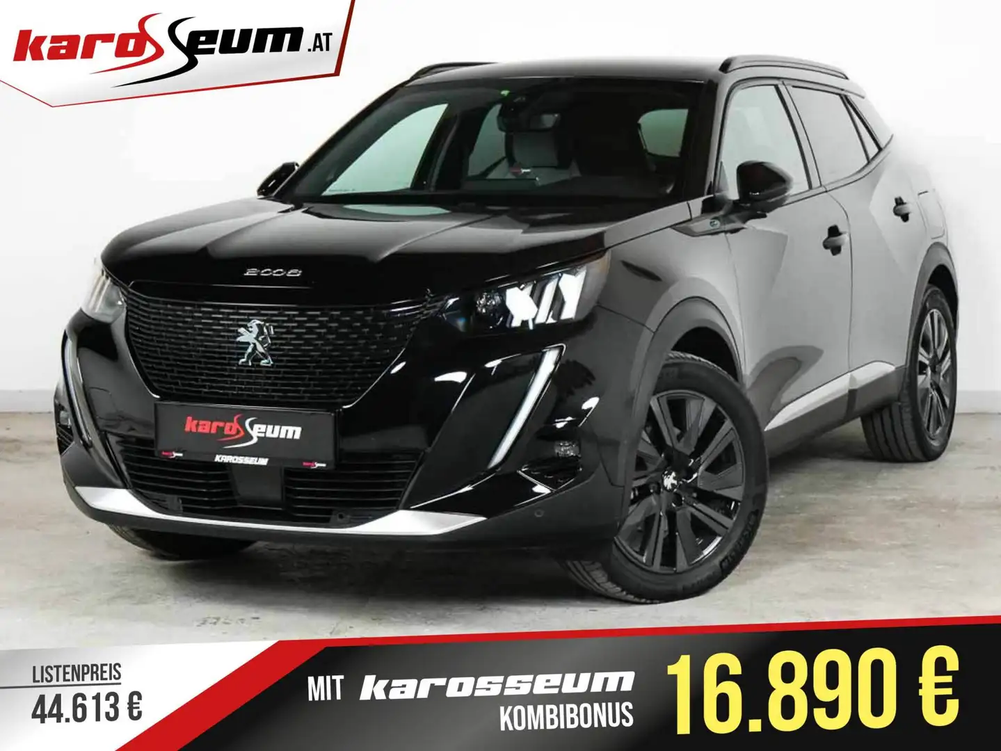 Peugeot 2008 GT-Pack | PREMIUM SELECTION | 50kWh | ACC Schwarz - 1