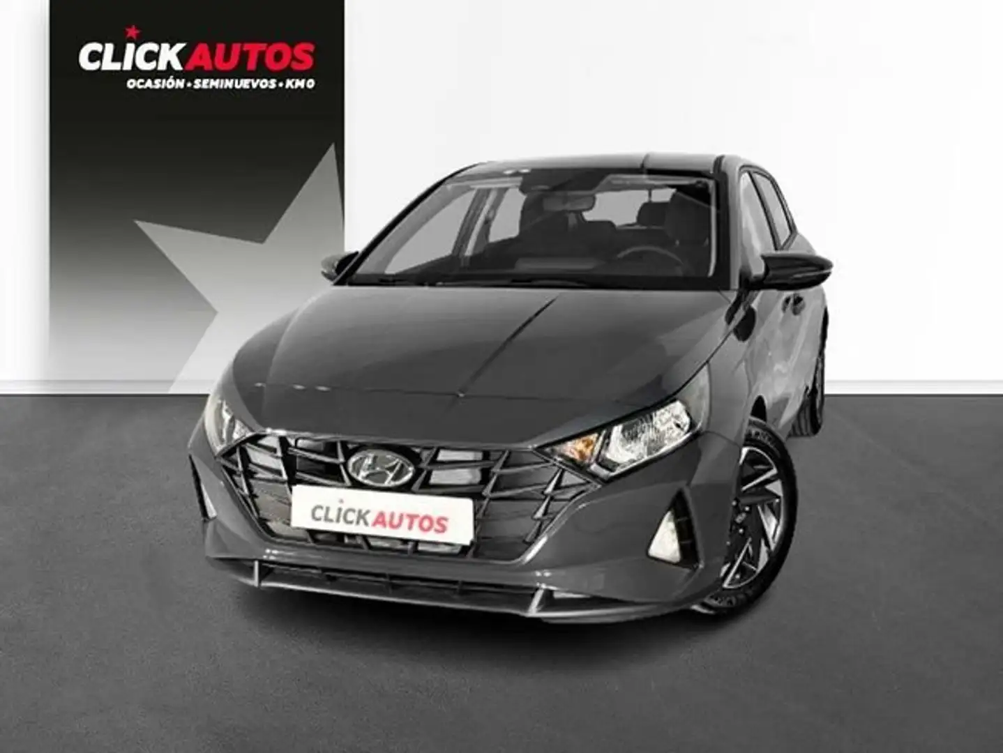 Hyundai i20 1.2 MPI Klass Gris - 1