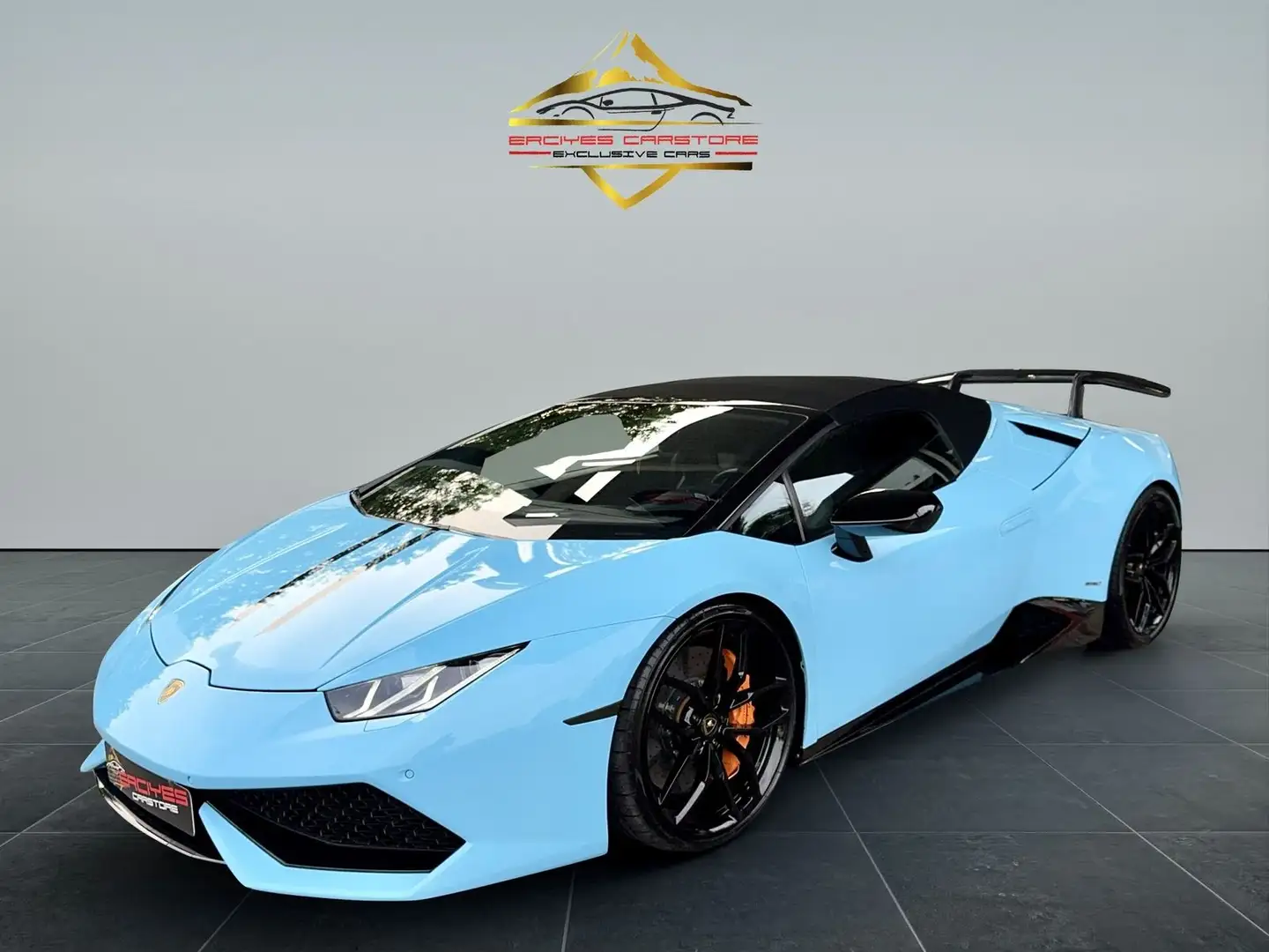 Lamborghini Huracán LP 610-4 Huracan Spyder*NOVITEC*LIFT* Синий - 1