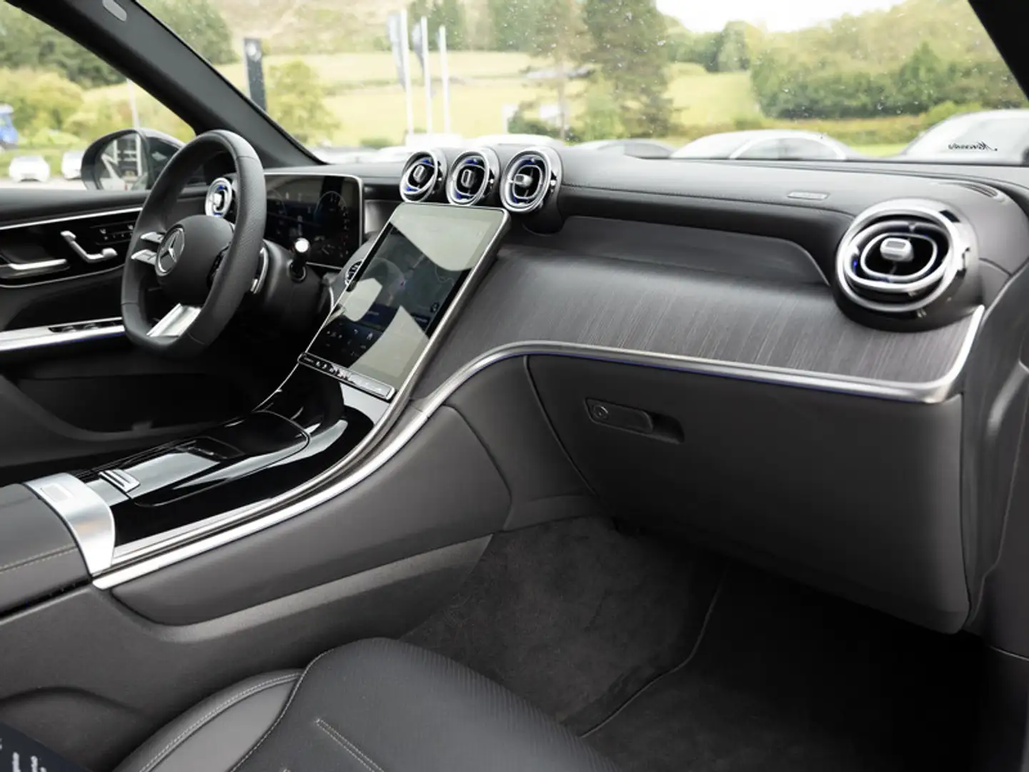 Mercedes-Benz GLC 400 e 4M AMG-Sport/Pano/AHK/Sitzklima/Night Negro - 2