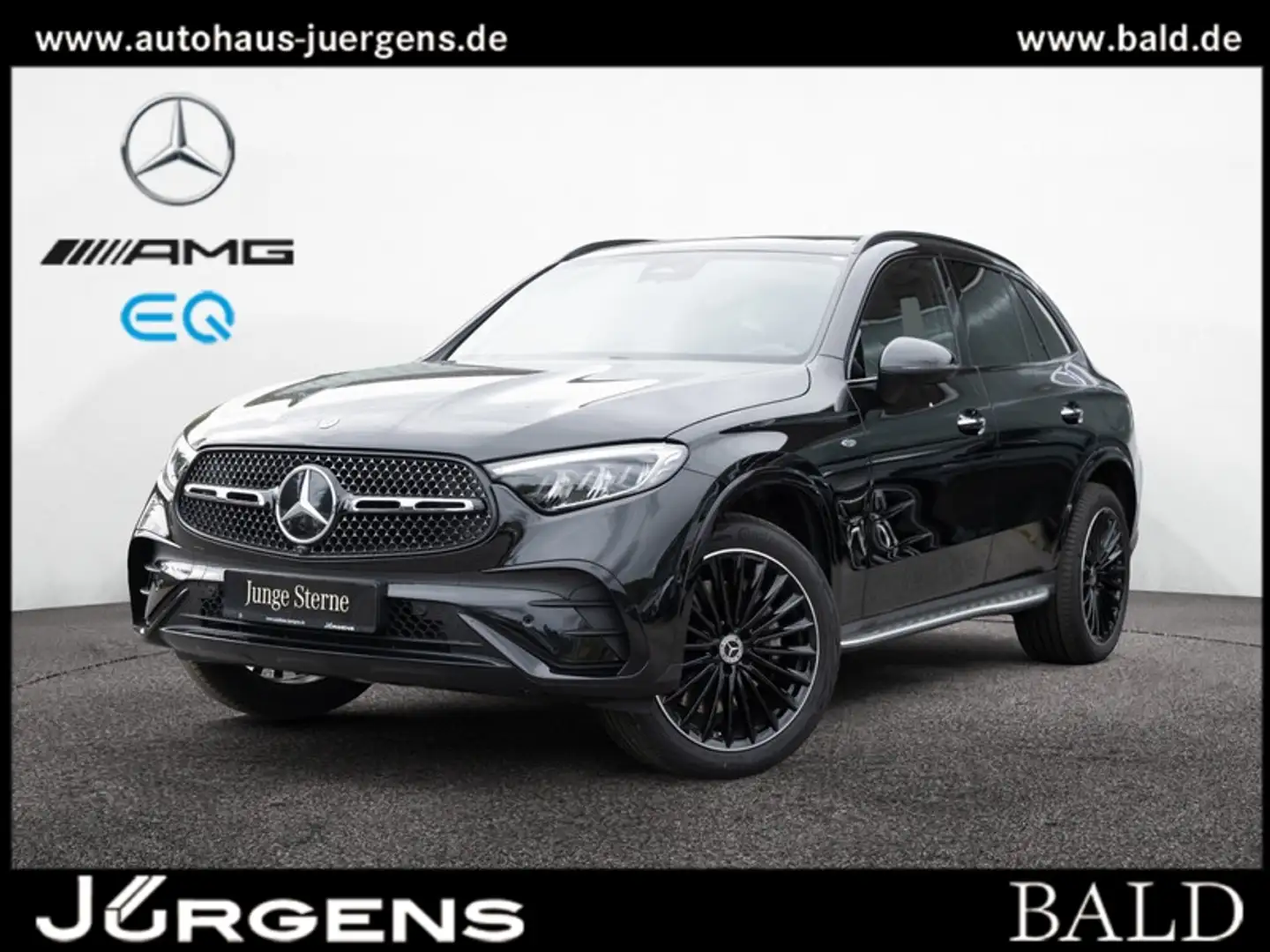 Mercedes-Benz GLC 400 e 4M AMG-Sport/Pano/AHK/Sitzklima/Night Schwarz - 2