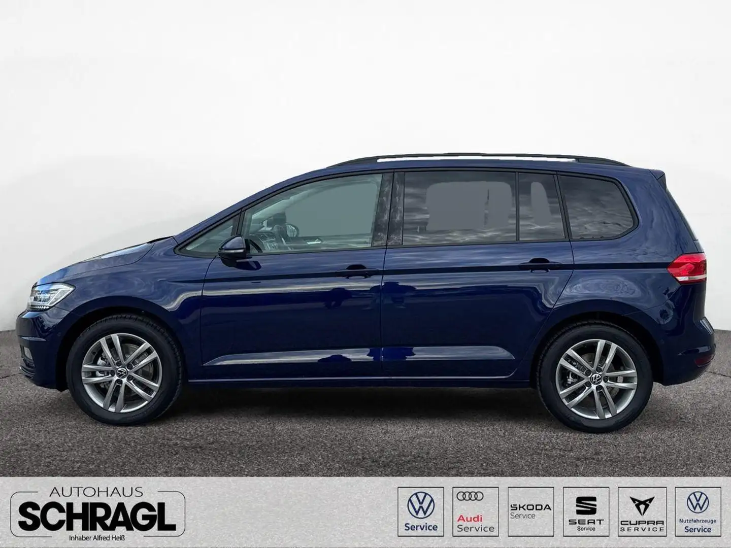 Volkswagen Touran 1.5 TSI DSG COMFORTLINE+AHK+NAVI+7-SITZER Blu/Azzurro - 2