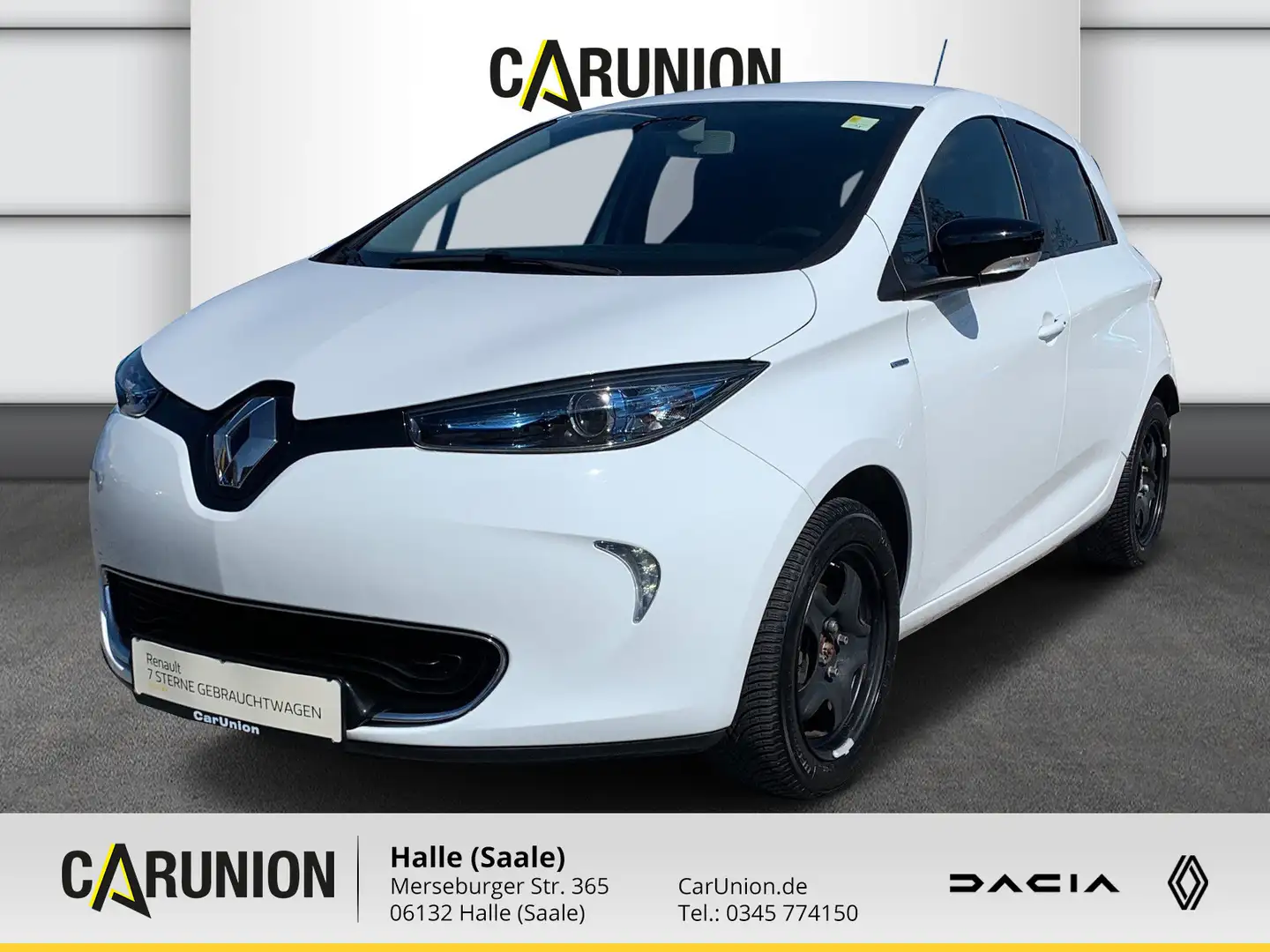Renault ZOE Life mit LIMITED 41KWh INKL BATTERIE/SHZ Weiß - 1