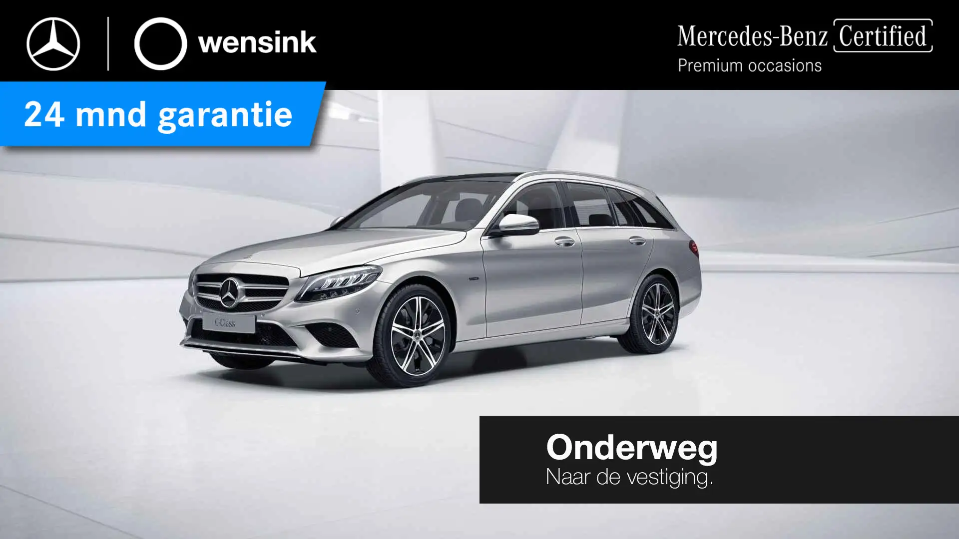 Mercedes-Benz C 300 Estate de Business Solution AMG Limited | Panorama Gris - 1