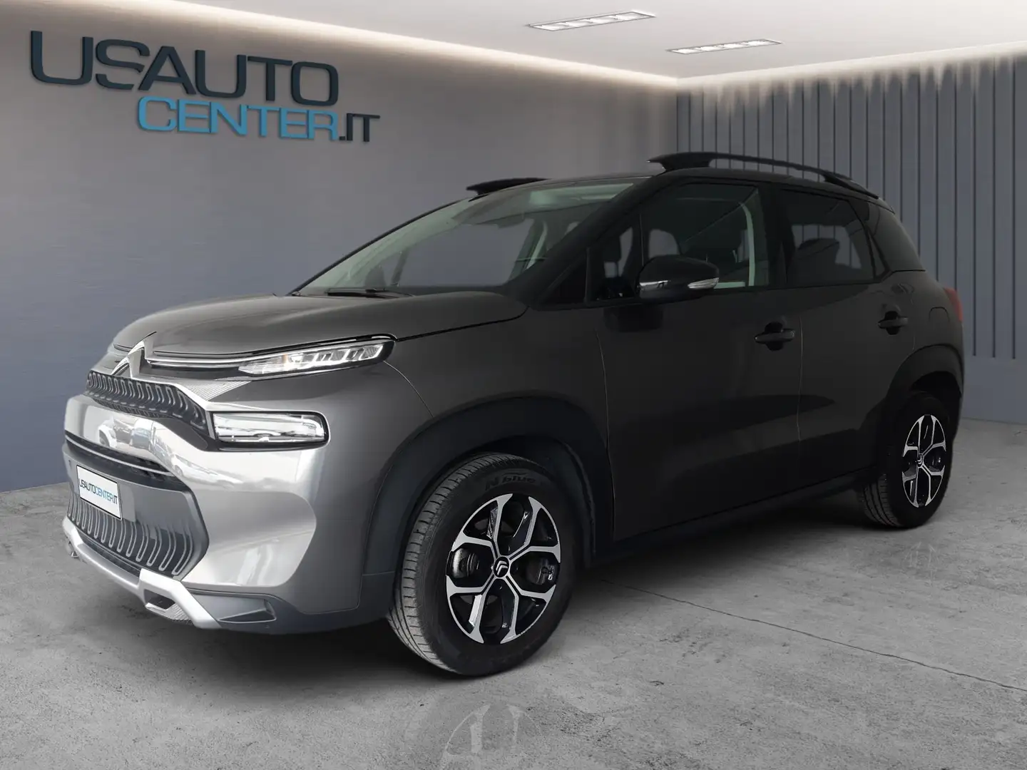 Citroen C3 Aircross C3 Aircross I 2021 1.5 bluehdi Shine s Grigio - 1