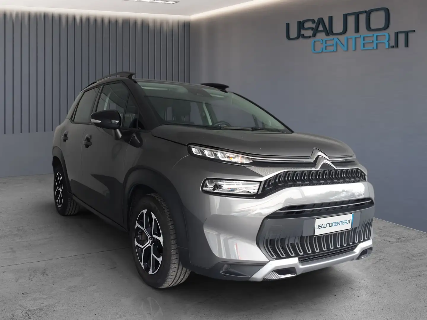 Citroen C3 Aircross C3 Aircross I 2021 1.5 bluehdi Shine s Grigio - 2