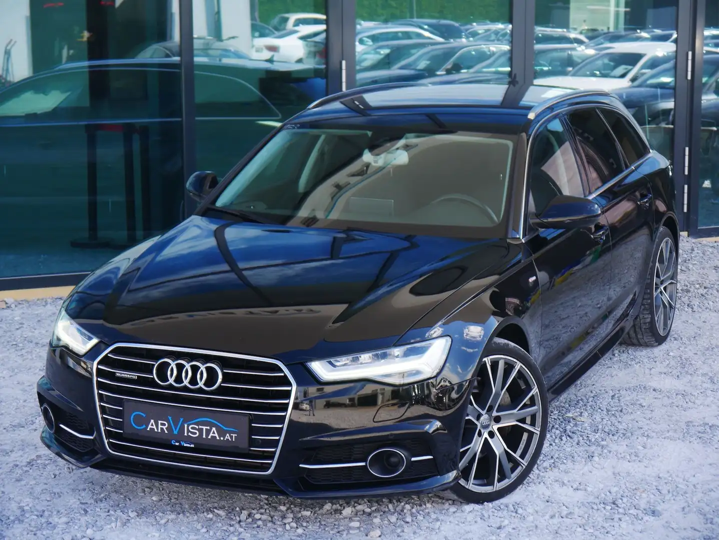 Audi A6 3.0 TDl quattro S Line *Navi / Rückfahrkamera* Noir - 1