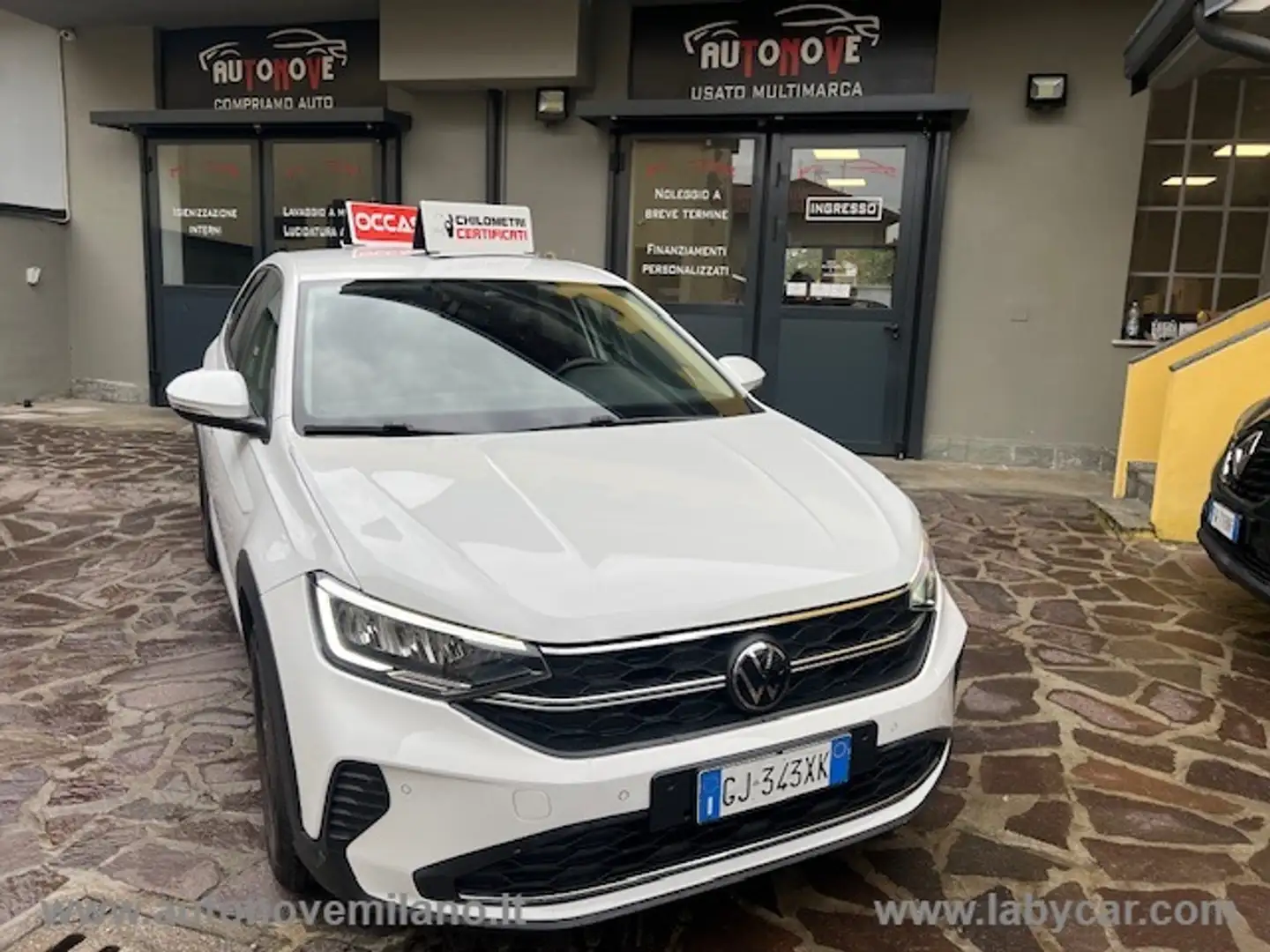 Volkswagen Taigo 1.0 TSI 110 CV DSG Life NEOPATENTATI-PREZZO REALE Bianco - 1