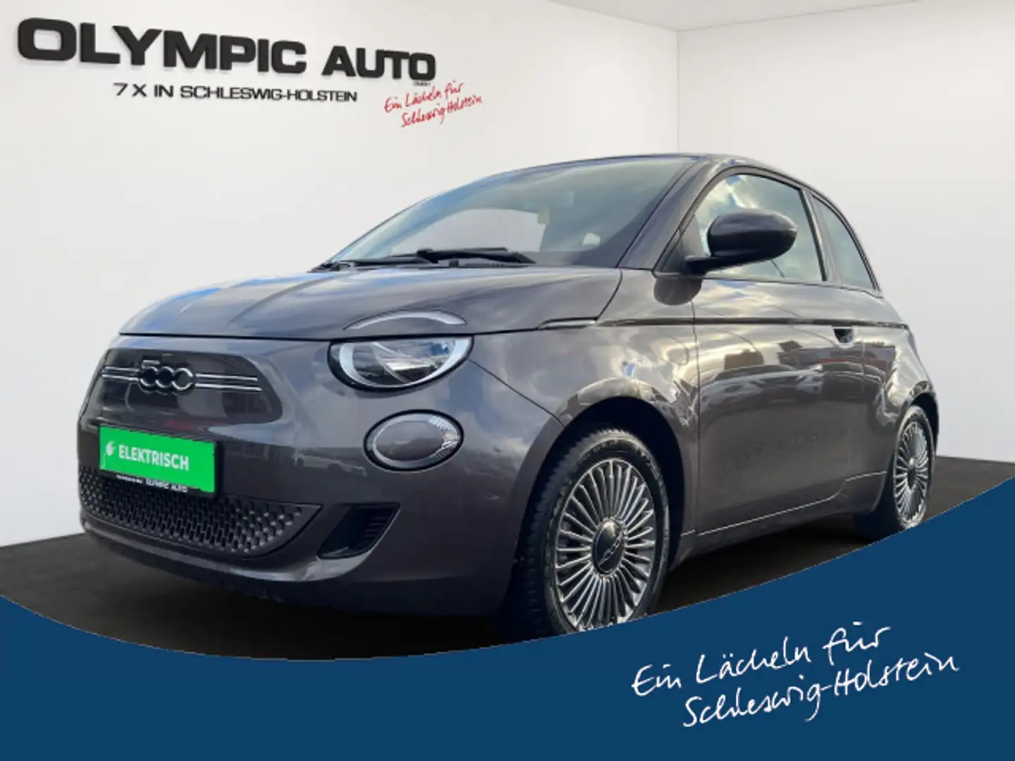 Fiat 500e 42 kWh Icon  SITZHZG CARPLAY PDC TOUCH NAVI Grau - 1