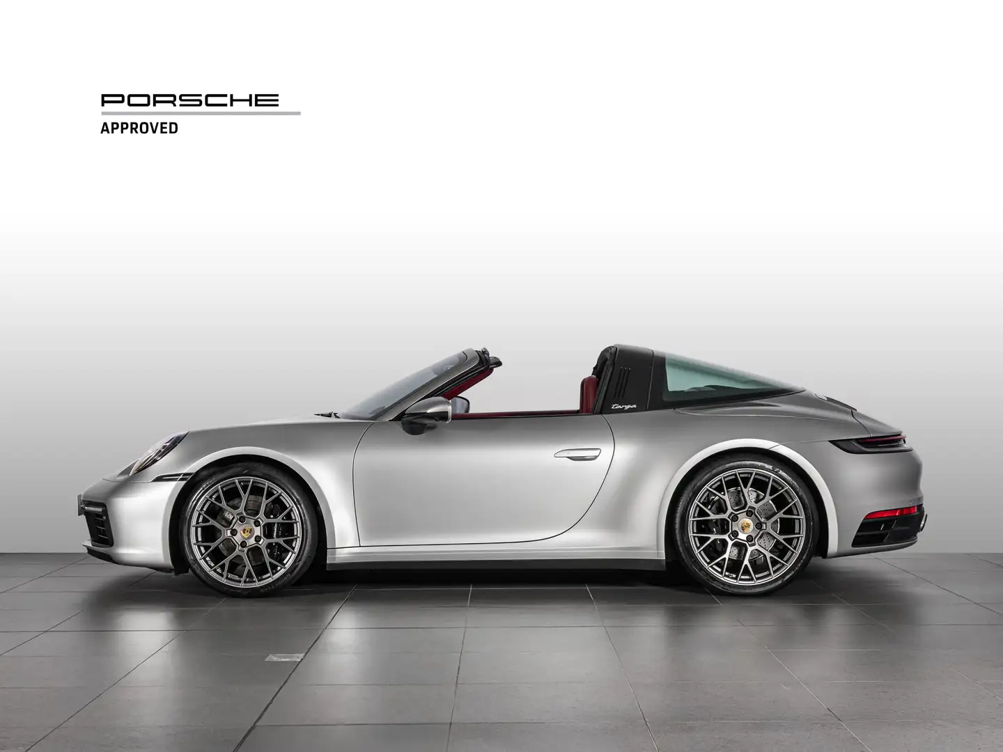 Porsche 992 Targa 4S 450CV-IVA ESP-SPORT CHRONO-SCARICO-BOSE Silber - 2