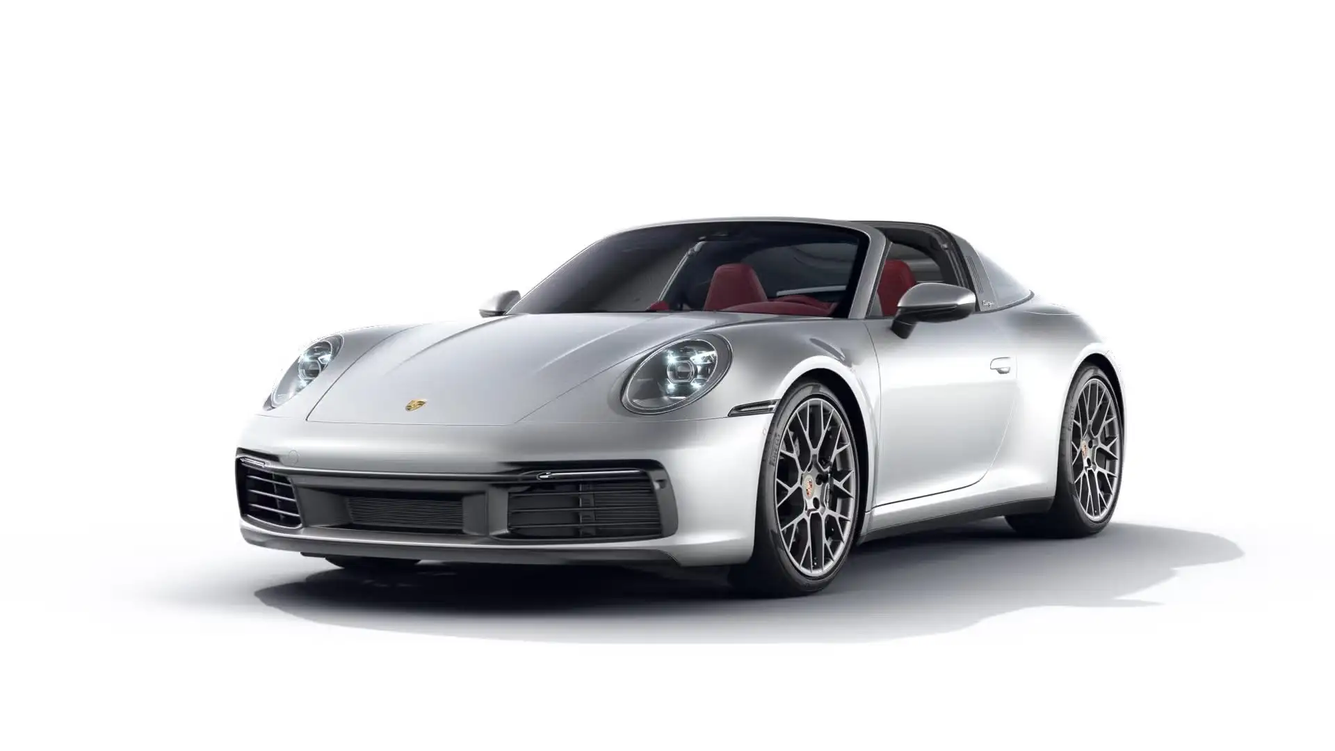 Porsche 992 Targa 4S 450CV-Iva espsota-Scarico sport-Pronta Argintiu - 1