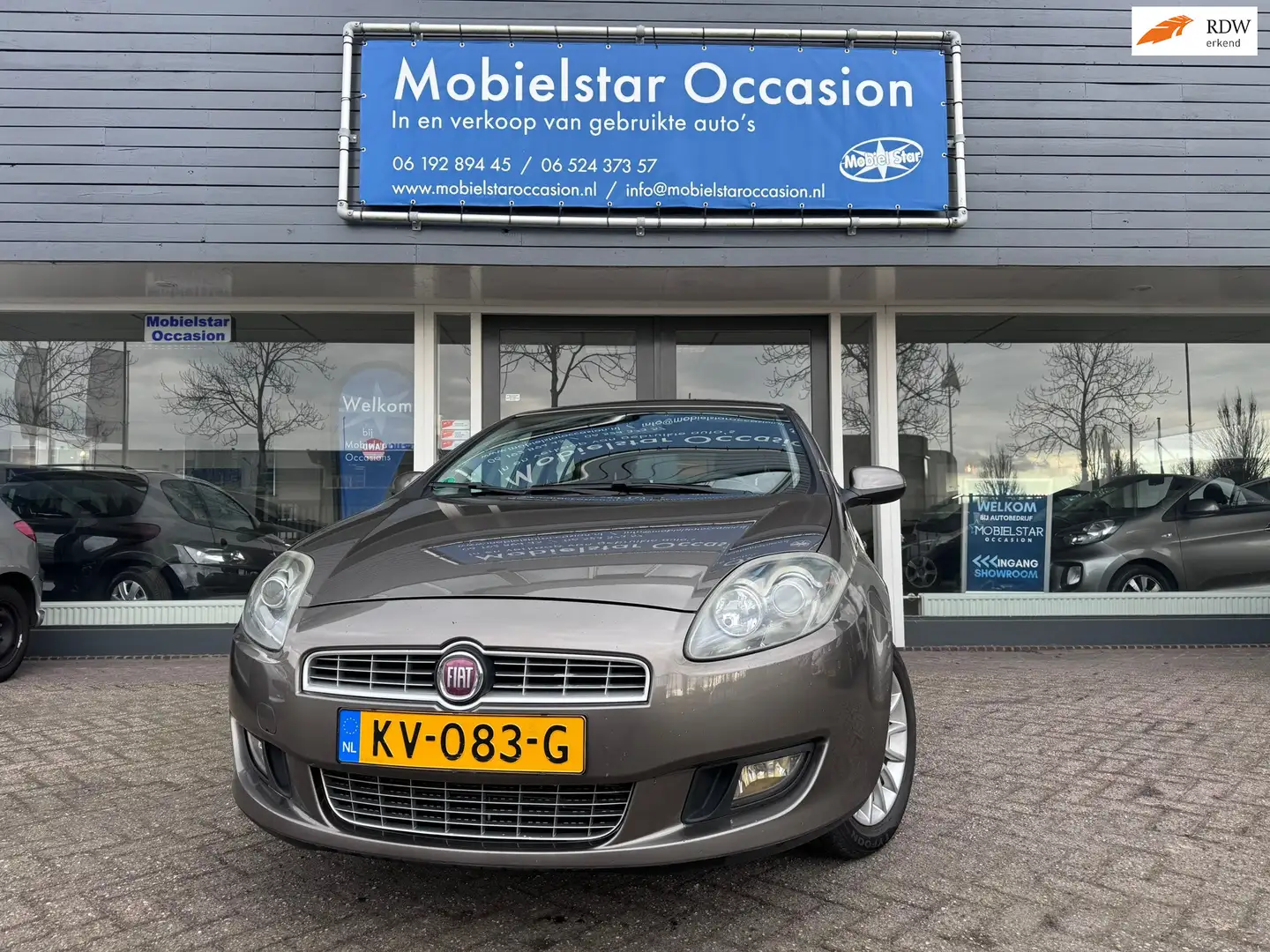 Fiat Bravo 1.4 Dynamic Grijs - 1