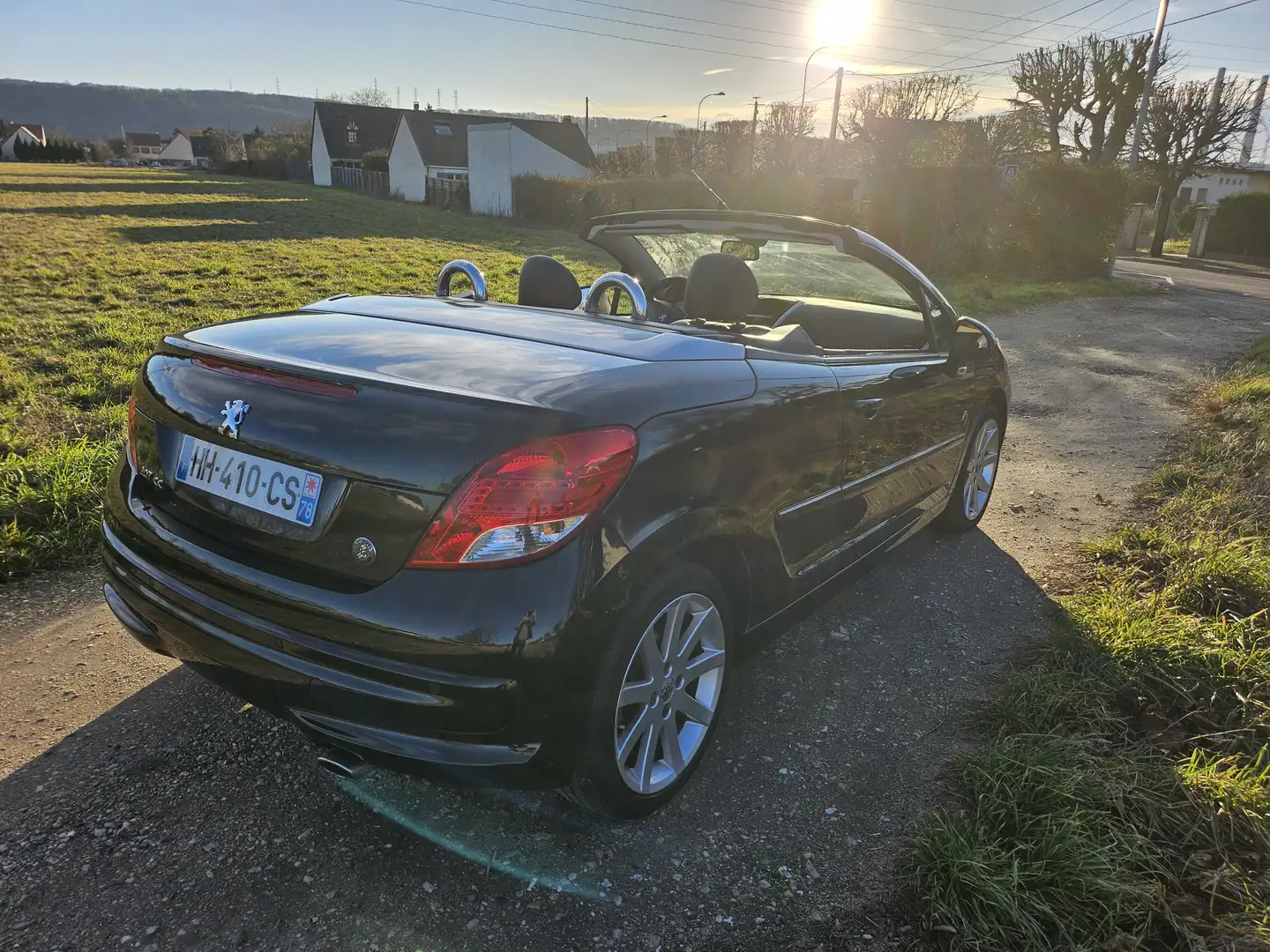 Peugeot 207 207 CC 1.6 VTi 120ch Roland Garros Noir - 2