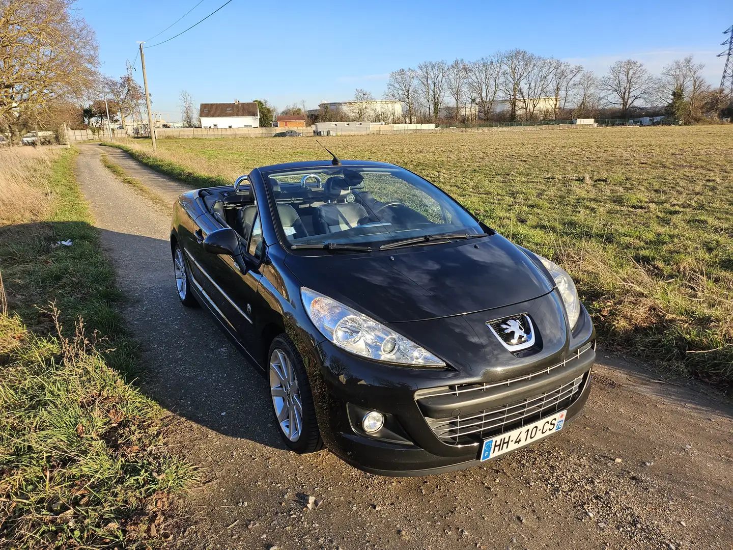 Peugeot 207 207 CC 1.6 VTi 120ch Roland Garros Noir - 1
