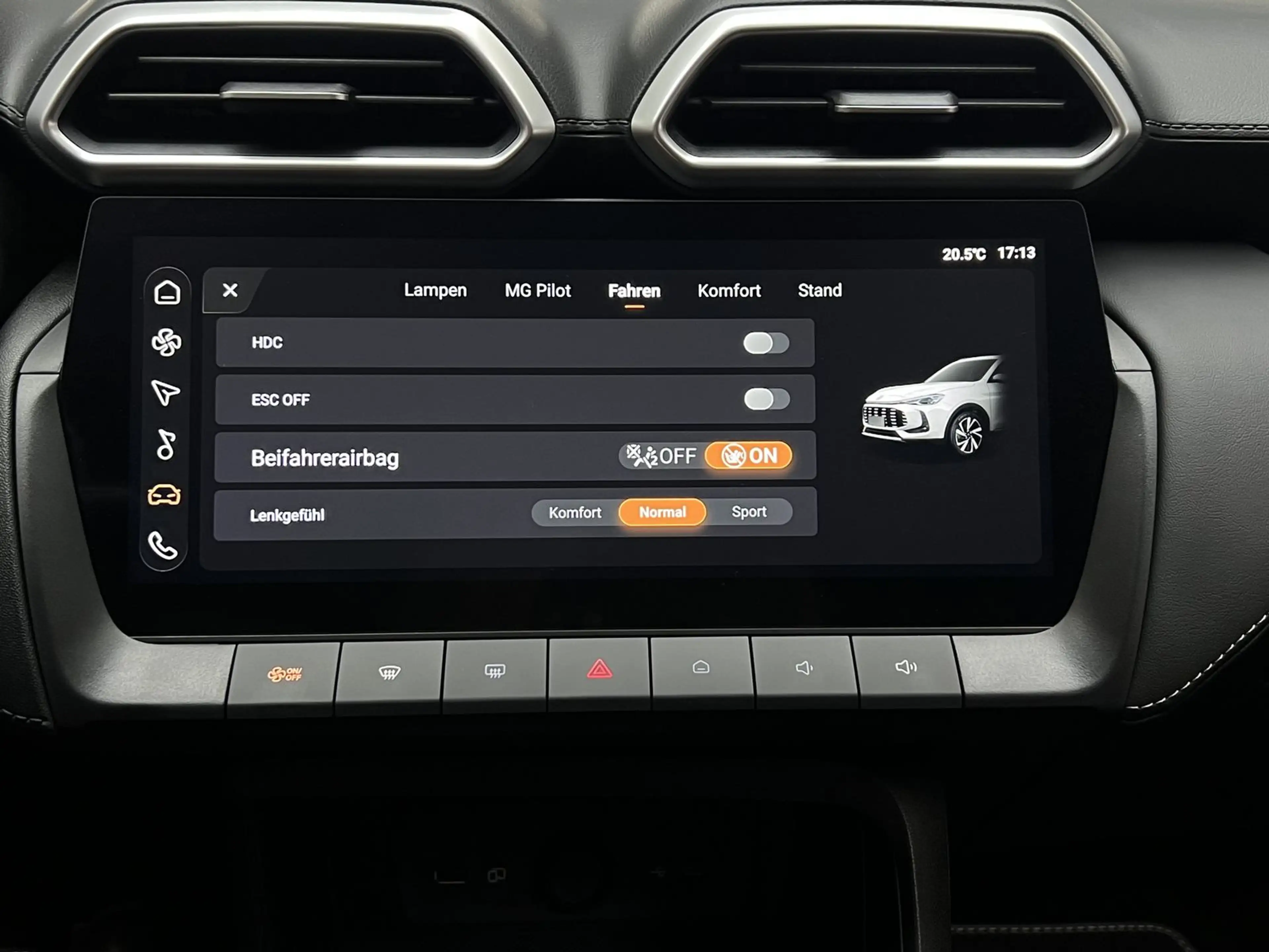 MG ZS 1.5 Hybrid Comfort CarPlay 360° Navi ACC ICA — photo 16
