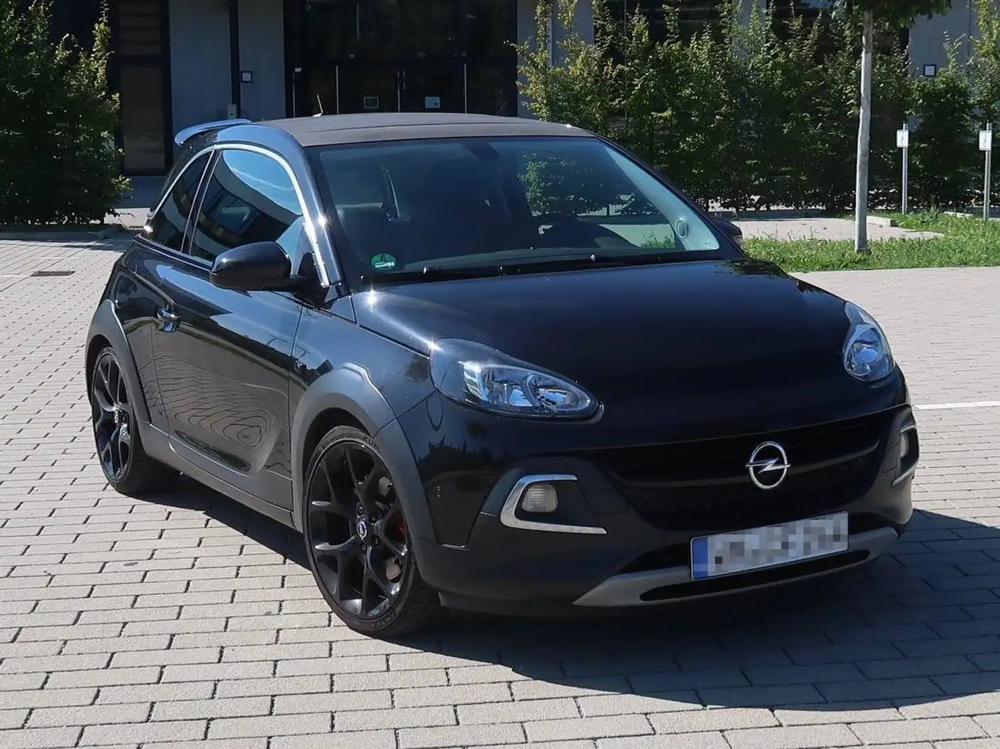Opel Adam Adam 1.4 Turbo Rocks S Schwarz - 1