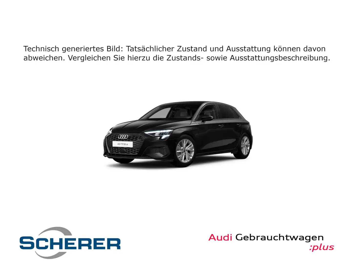 Audi A3 40 TFSI e MMI ACC LED SHZ PRIVACY Schwarz - 1