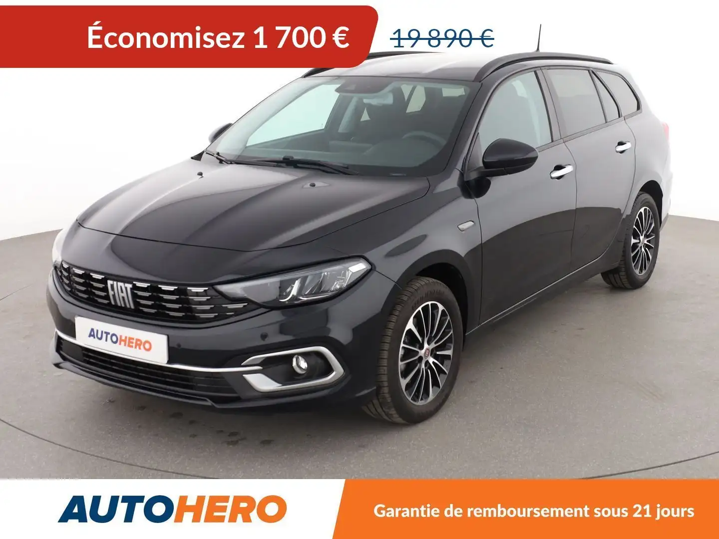 Fiat Tipo SW 1.5 FireFly Turbo Hybrid DCT7 Noir - 1