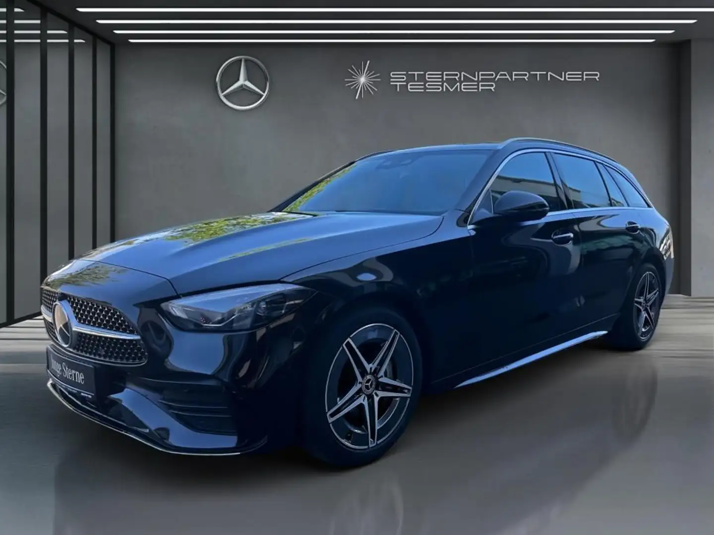 Mercedes-Benz C 220 d T +AMG+KAMERA+Ambiente+SHZ+AUT+Distr+LED Schwarz - 2