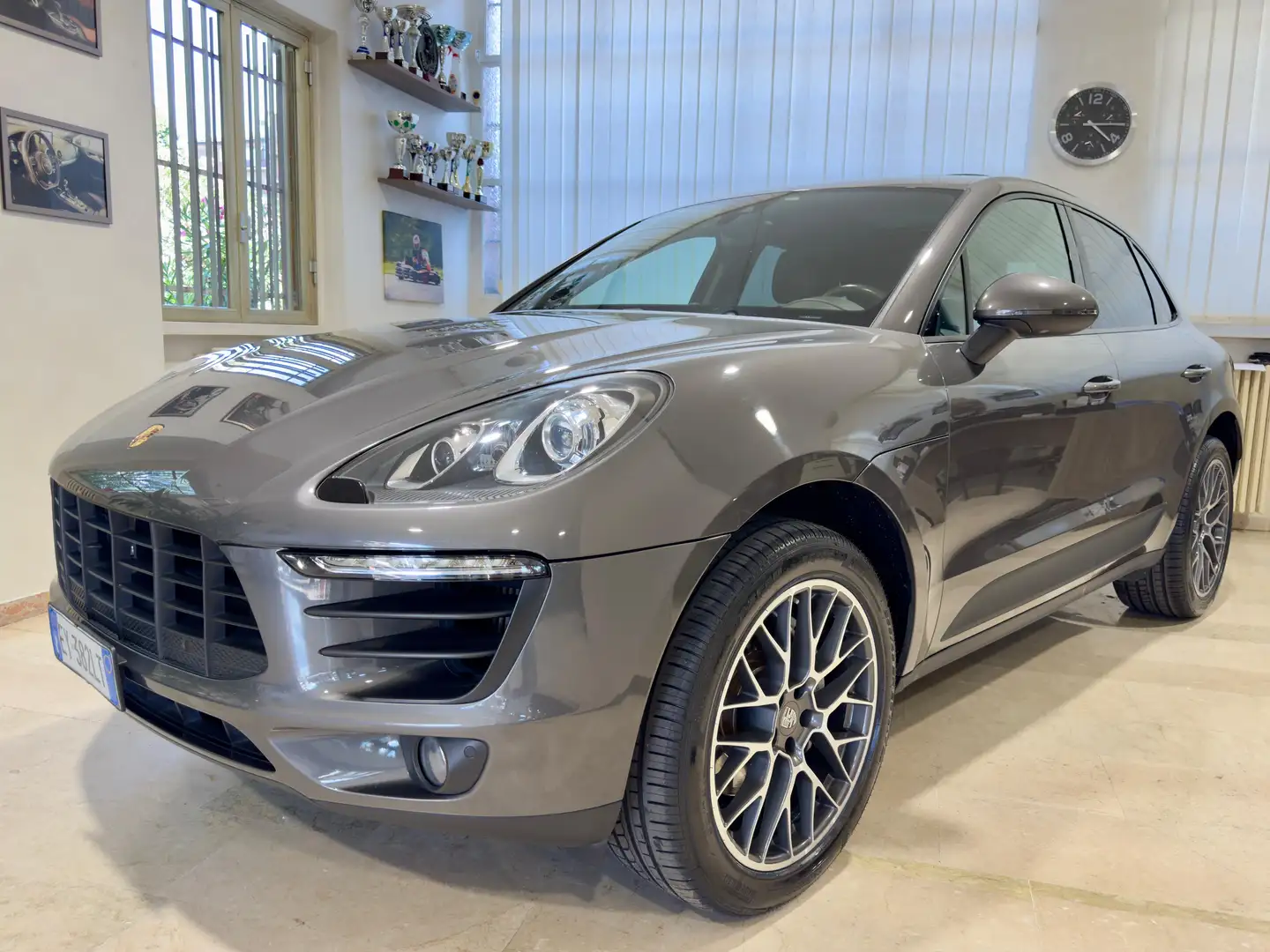 Porsche Macan Macan S 3.0 340 CV, PDK, Tetto Apr., Tagl. Uffic. Grigio - 1