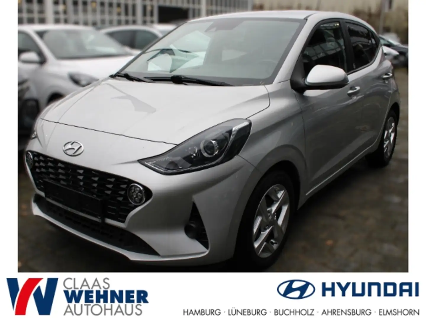 Hyundai i10 Edition 30 1.0 EU6d Apple CarPlay Android Auto DAB Stříbrná - 1