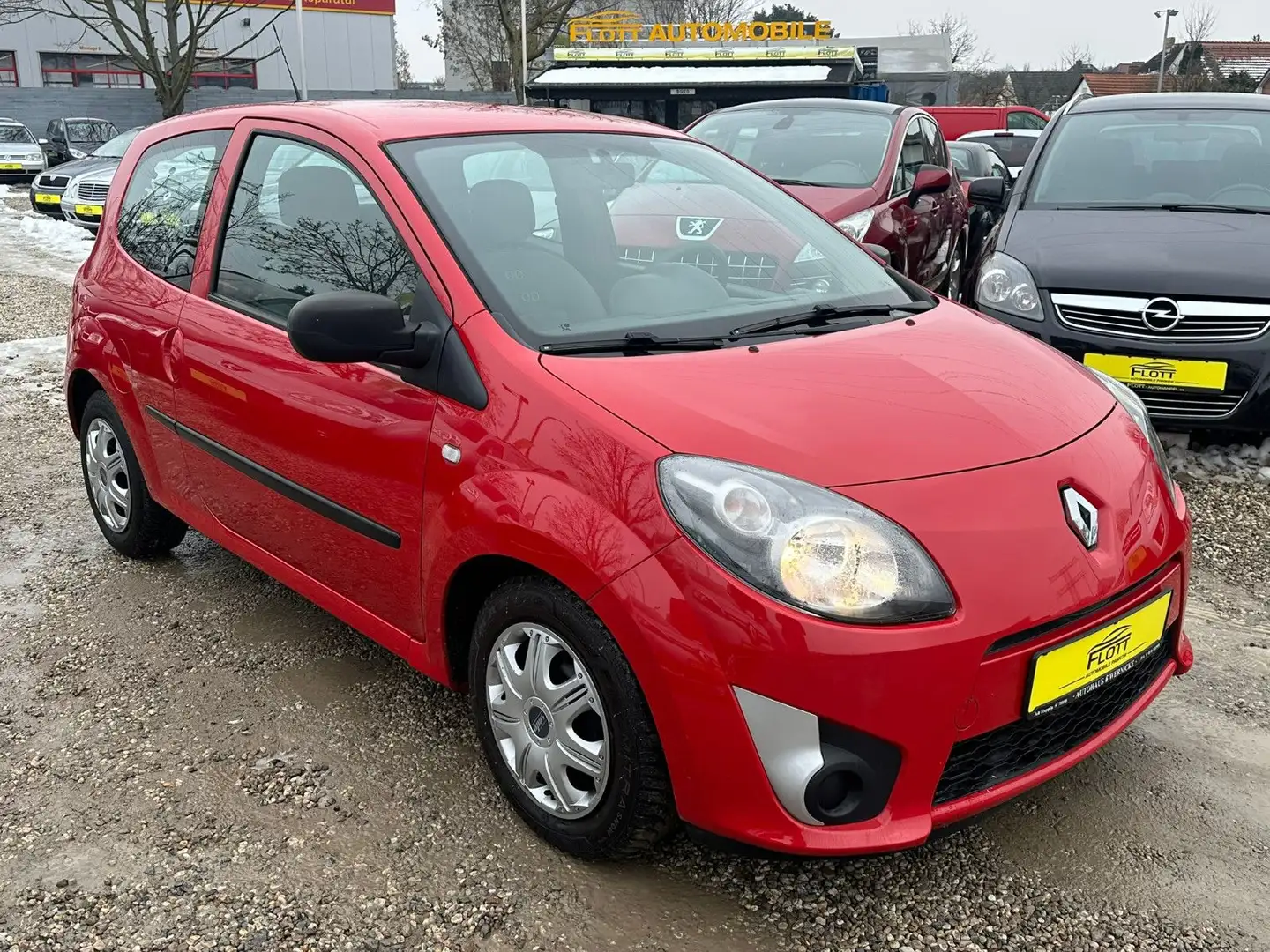 Renault Twingo Authentique*1.Hand*Klima*TÜV+Service NEU Rot - 2