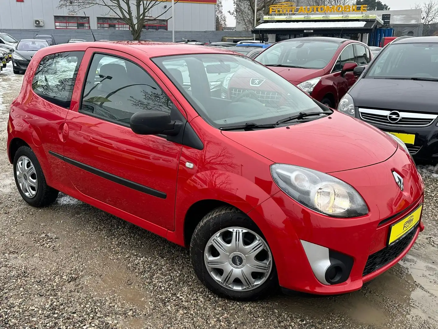 Renault Twingo Authentique*1.Hand*Klima*TÜV+Service NEU Rot - 1
