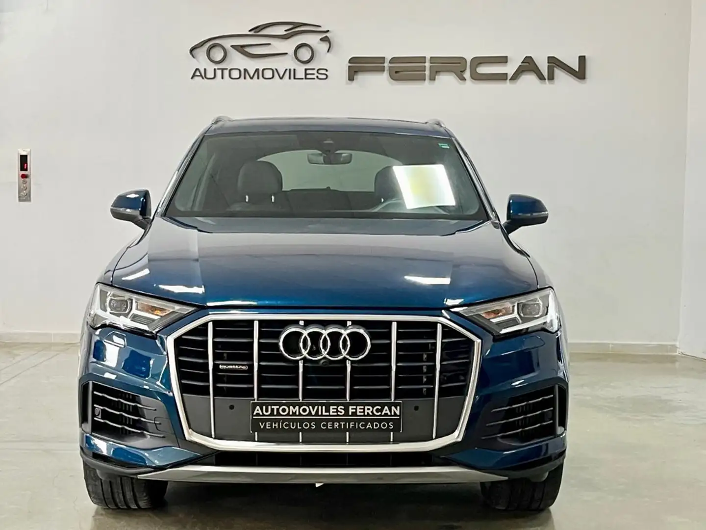 Audi Q7 55 TFSIe quattro tiptronic Azul - 2