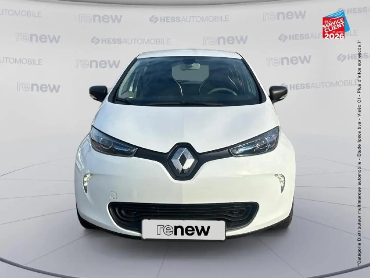 Renault ZOE Life charge normale R90 MY19 Blanc - 2