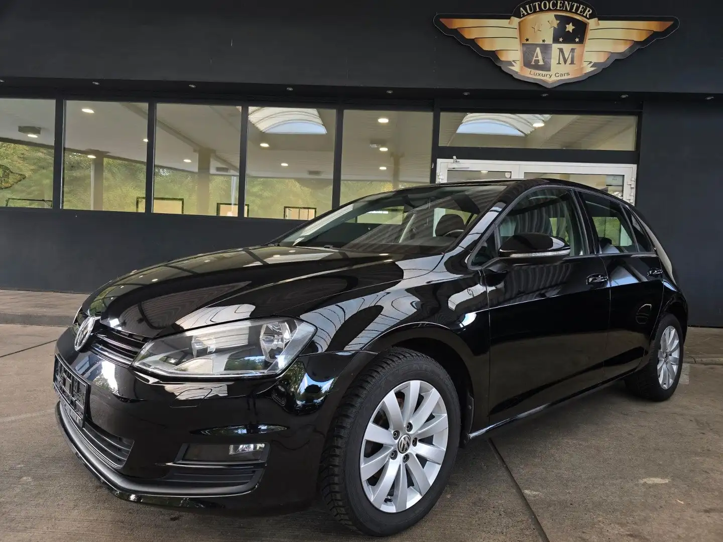 Volkswagen Golf VII Lim. Trendline BMT Klima/LM-ALU/2.Hand Schwarz - 1