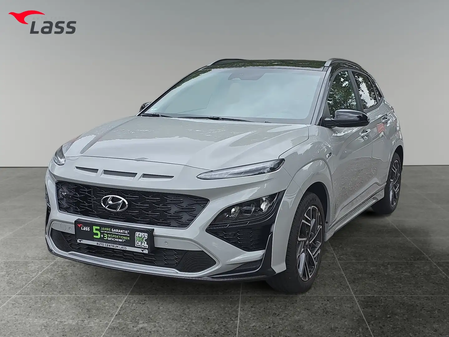 Hyundai KONA 1.0 T-GDI N Line Mild-Hybrid 2WD Grijs - 2