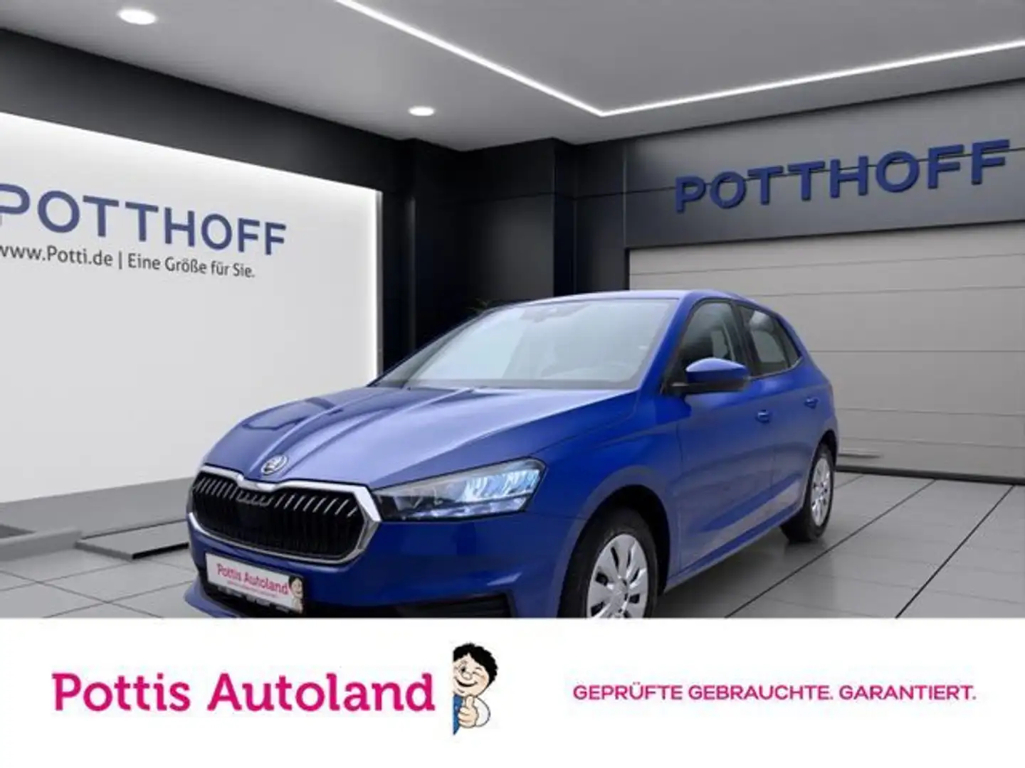 Skoda Fabia 1.0 MPI ACTIVE KLIMA LED DAB+ Blau - 1
