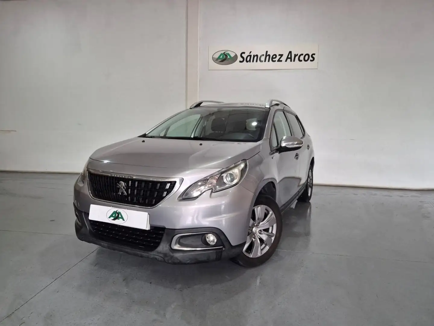 Peugeot 2008 1.6 BlueHDI Style 100 Gris - 1