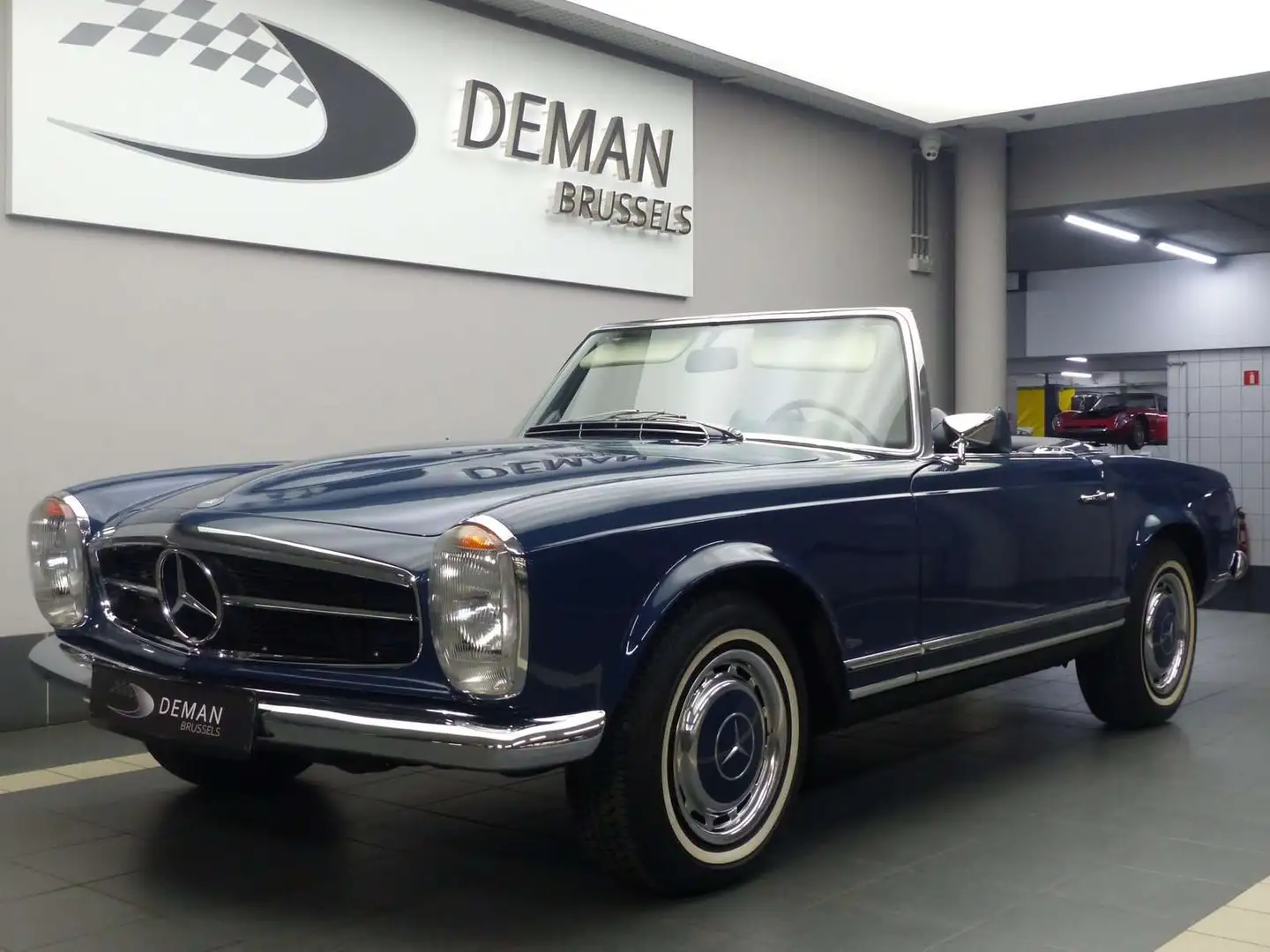 Mercedes-Benz SL 280 pagode * Matching N engine * German papers Blue - 1