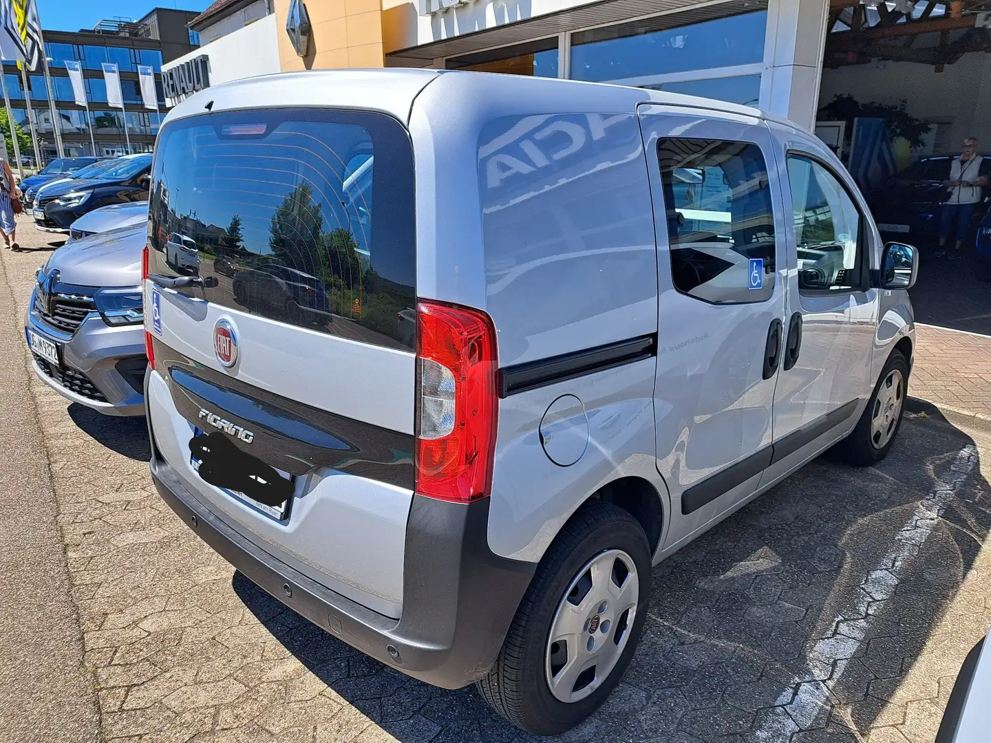 Fiat Fiorino SX Kombi 1,3 Diesel Silber - 2
