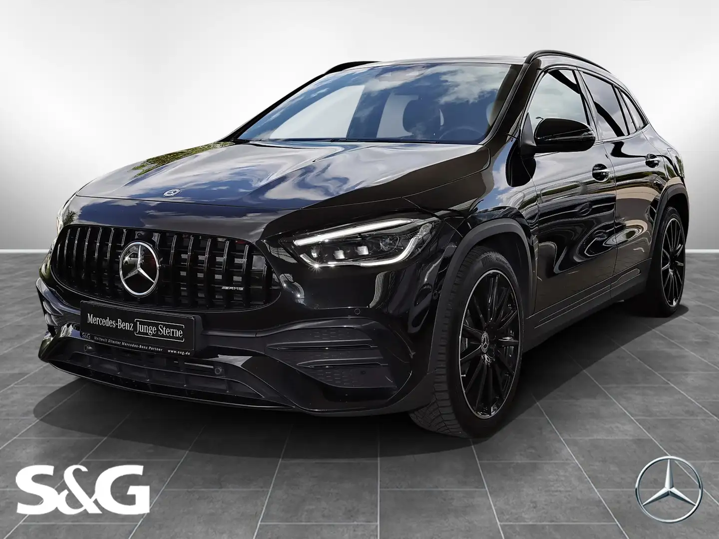 Mercedes-Benz GLA 220 d 4M AHK+KEYLESS+PANORAMA+DISTRONIC+20" Czarny - 1