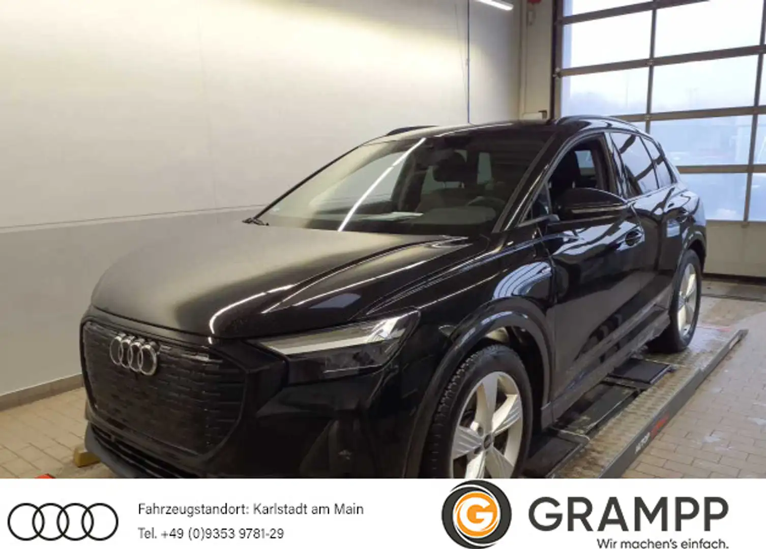 Audi Q4 e-tron 45 quattro +S-LINE+LED+VIRTUAL+KAMERA+ Noir - 1