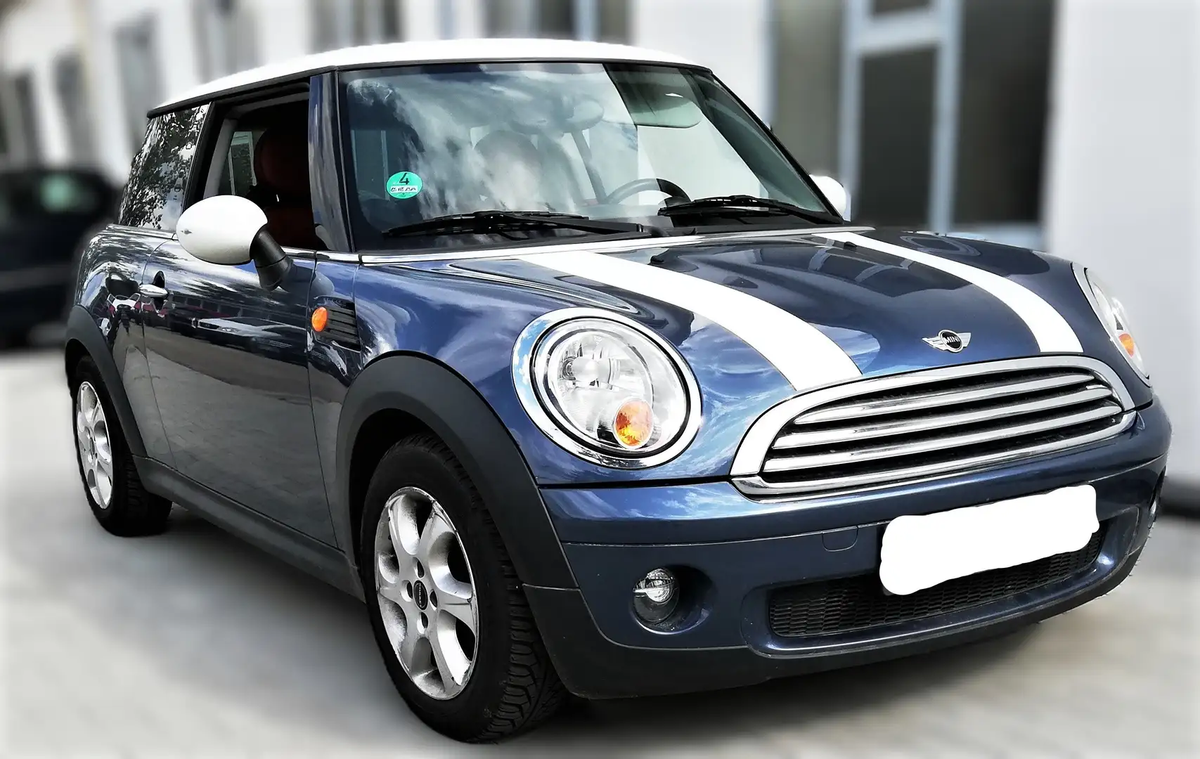 MINI Cooper Sitzheizung/ 8xfach Reifen/ Alufelgen/ Voll Leder Blau - 1