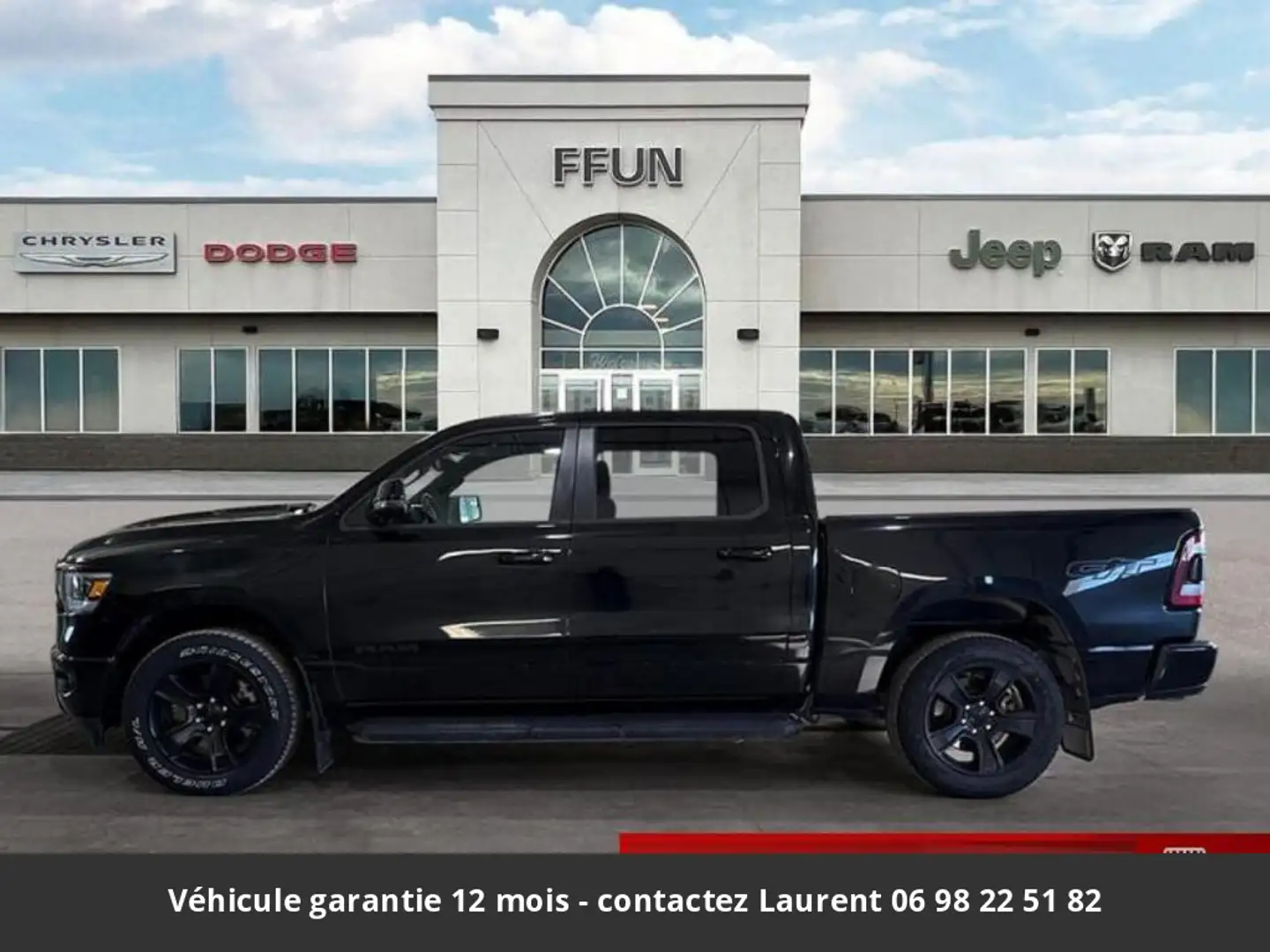 Dodge RAM Sport Night 12P 5.7L 4x4 Tout compris hors homolog Siyah - 1